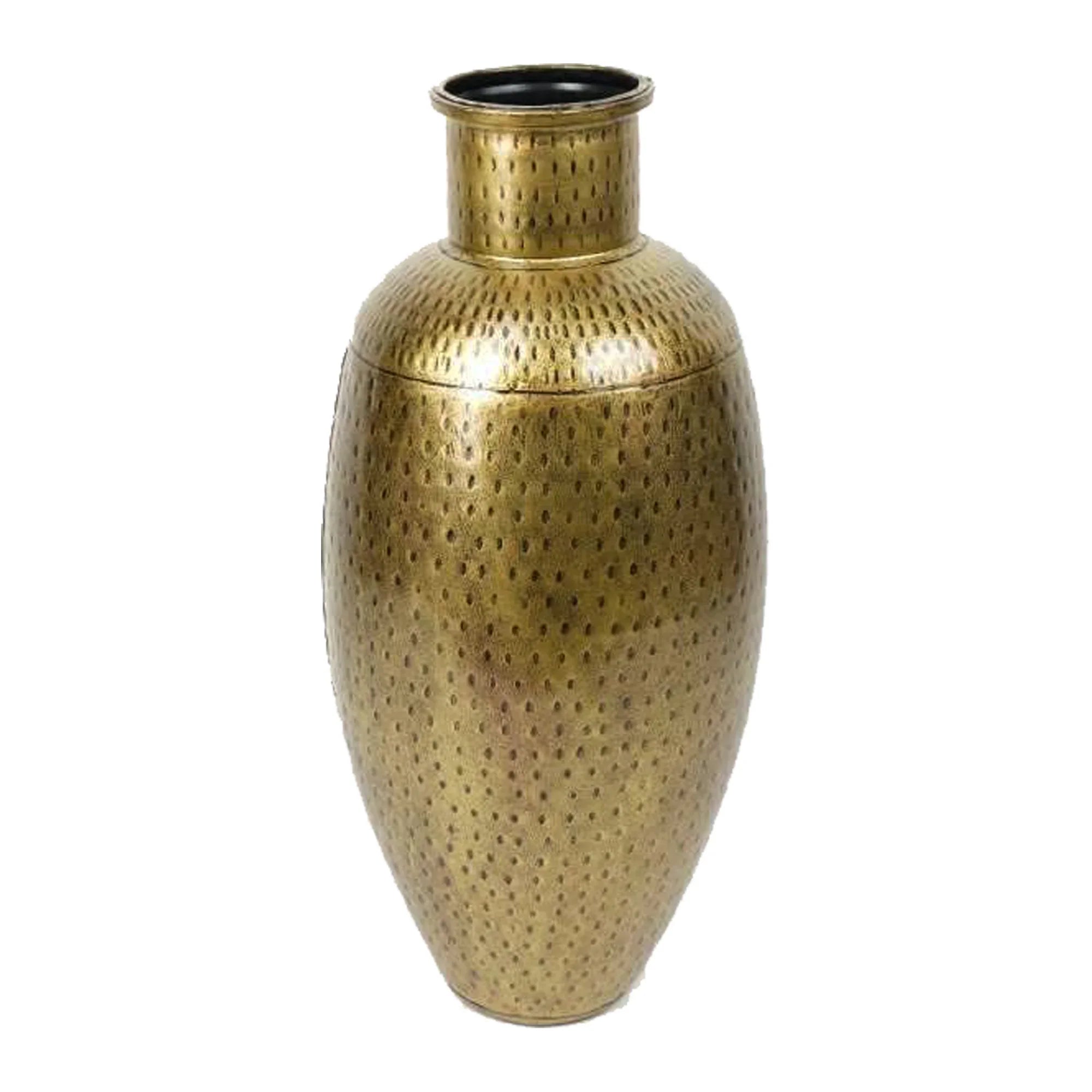 Small Iron Flower Vase – Rustic Handcrafted Metal Floral Base for Home Décor