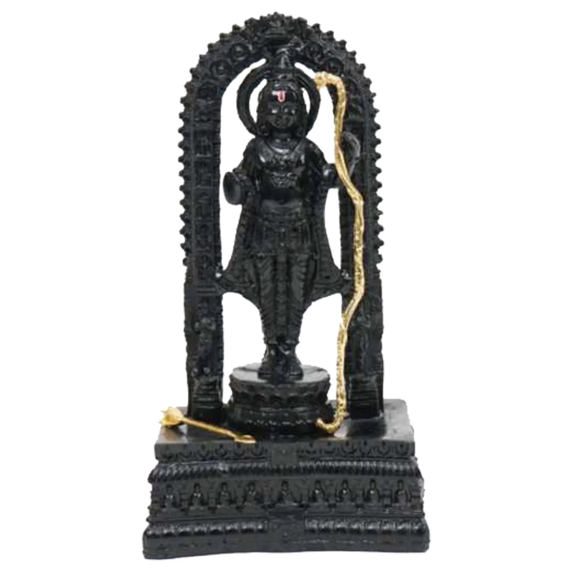 Ram Lala Idol – 8" Divine Murti for Home Temple & Gifting