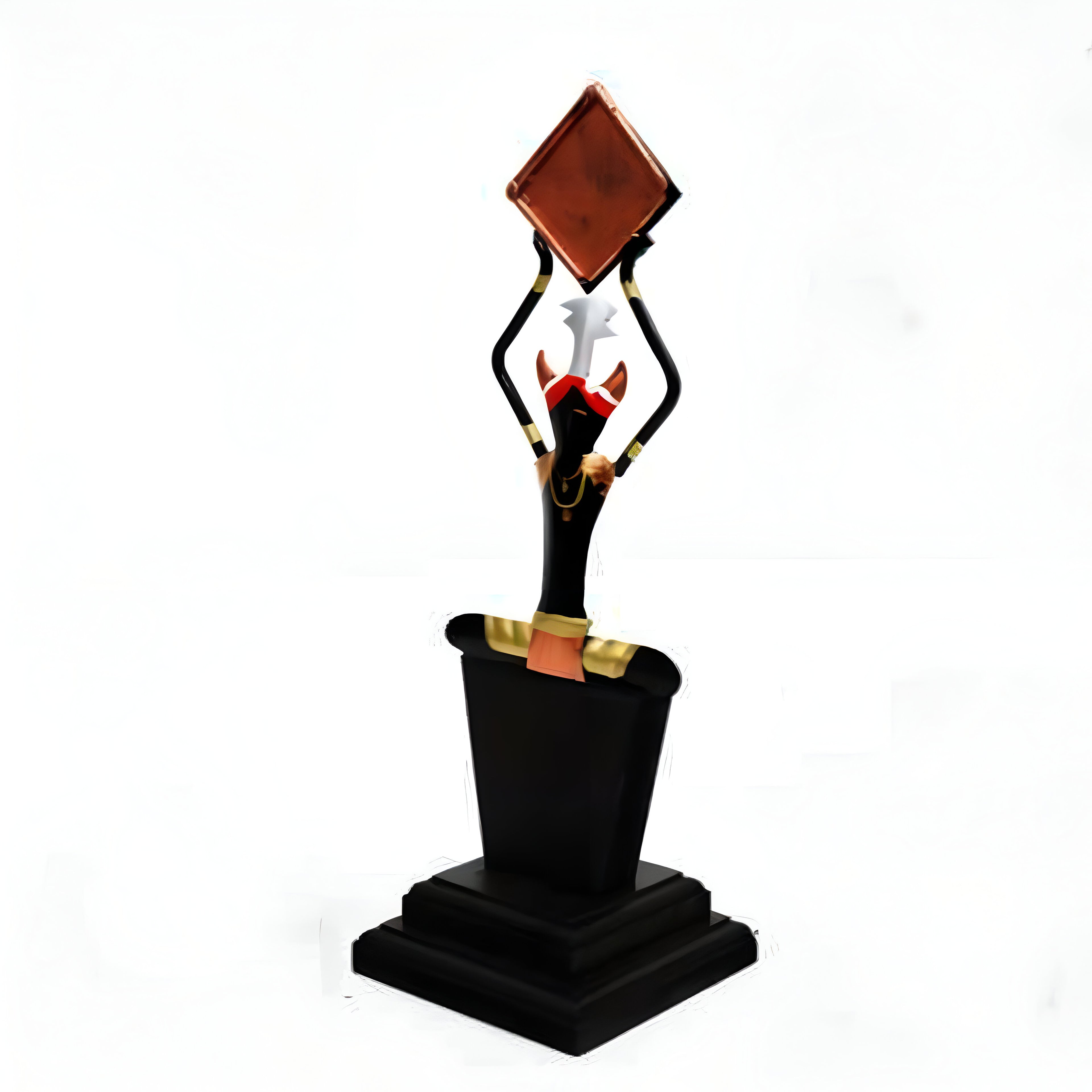 Chip Holding Man Figurine – Quirky Decorative Bowl Holder for Snacks & Keys