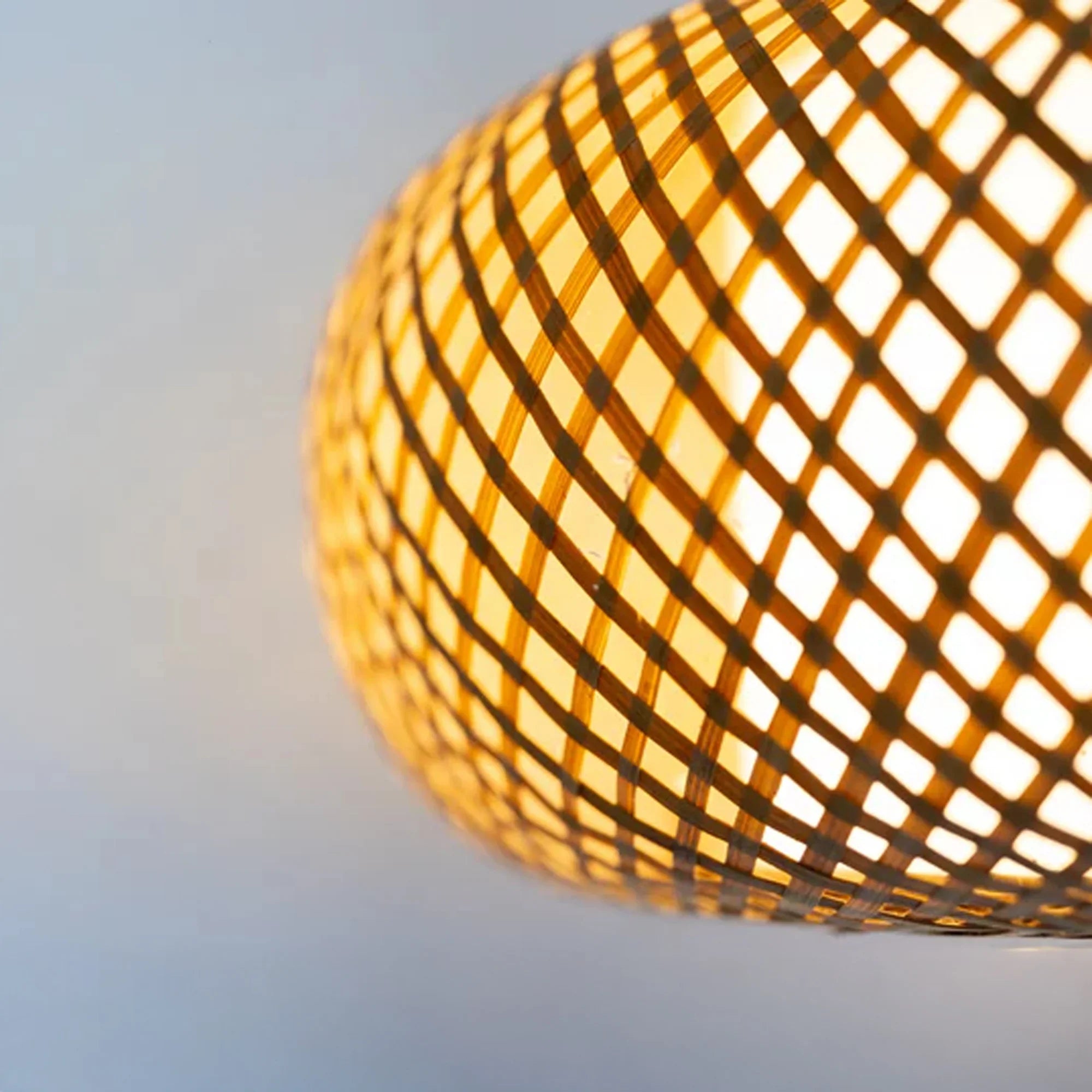Handwoven Bamboo Lampshade -FBLS0016