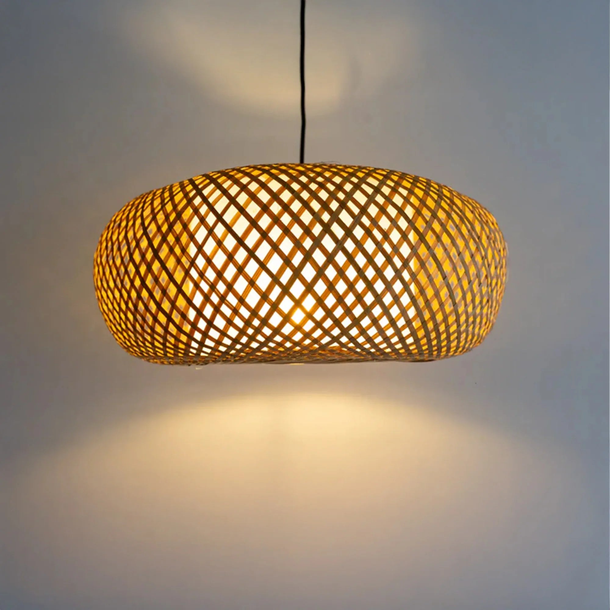Handwoven Bamboo Lampshade -FBLS0016