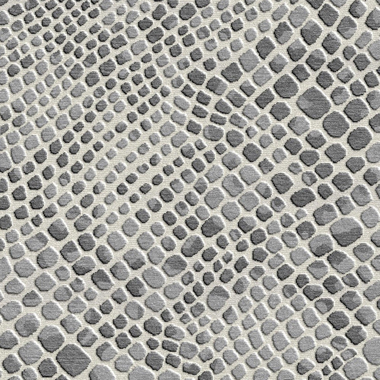 Gray Wool Hand Tufted Carpet Rug for Living Spaces | F-HT-036