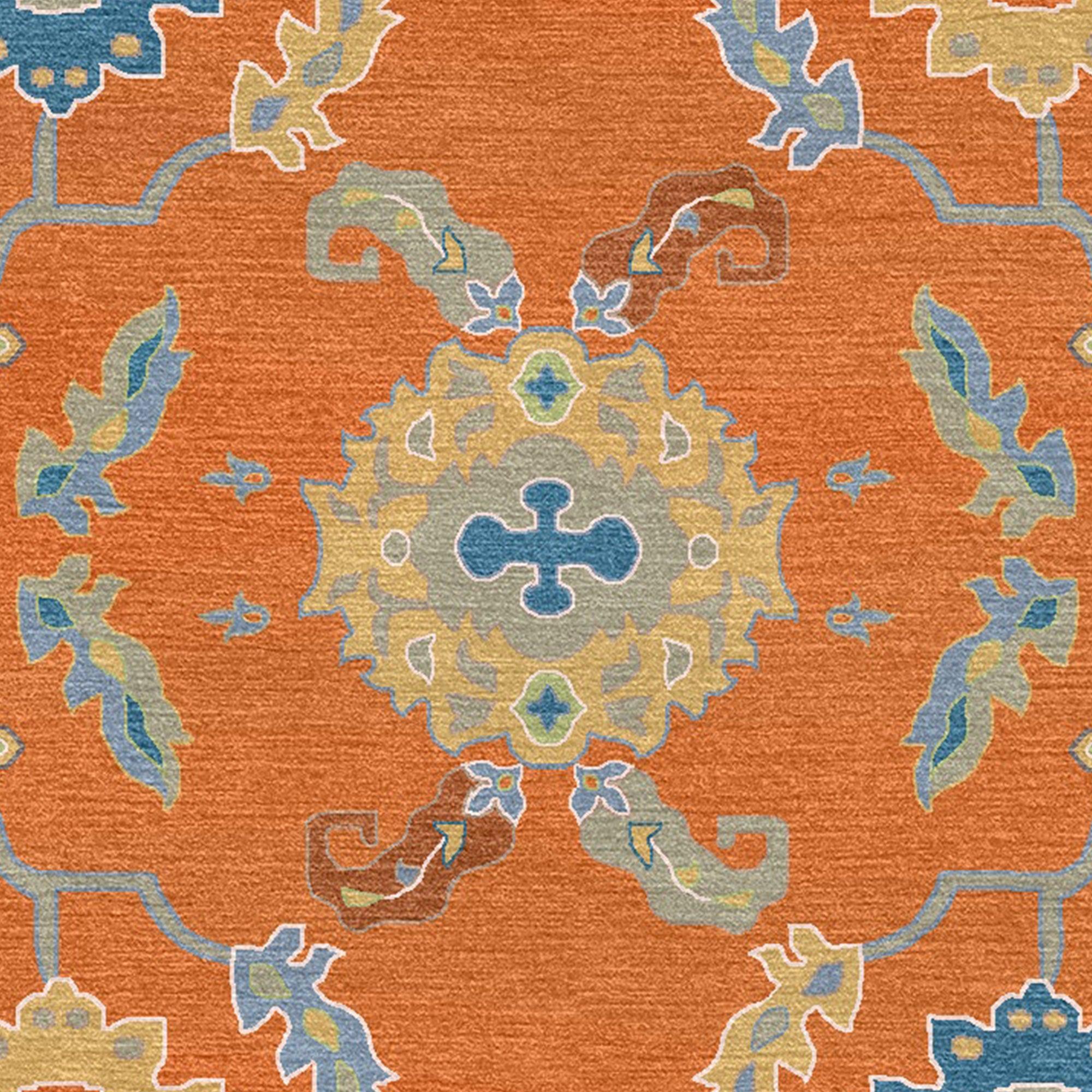 Luxury Hand-Tufted Wool, Hand Tufted Carpet Rug for Living Spaces | F-HT-038