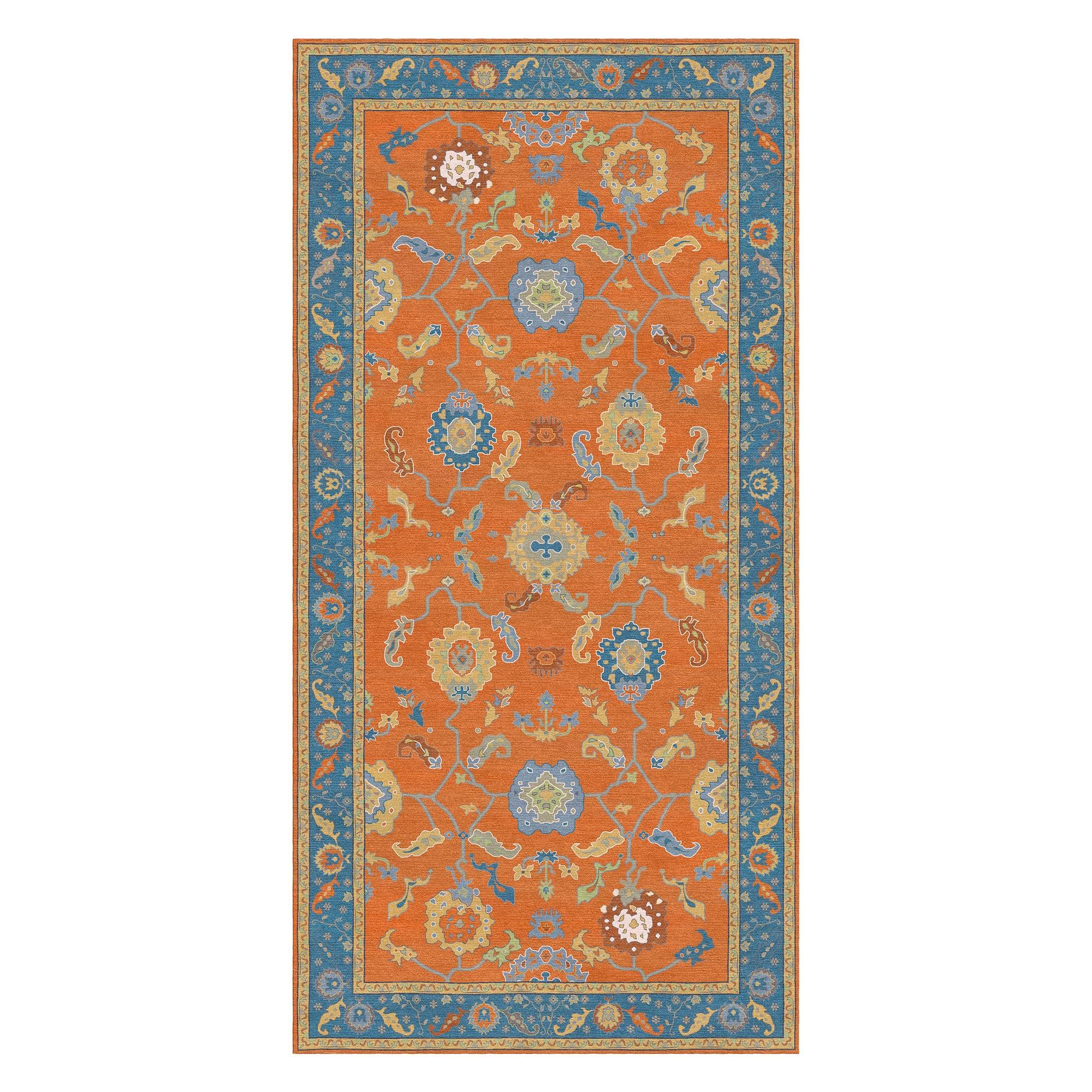 Luxury Hand-Tufted Wool, Hand Tufted Carpet Rug for Living Spaces | F-HT-038