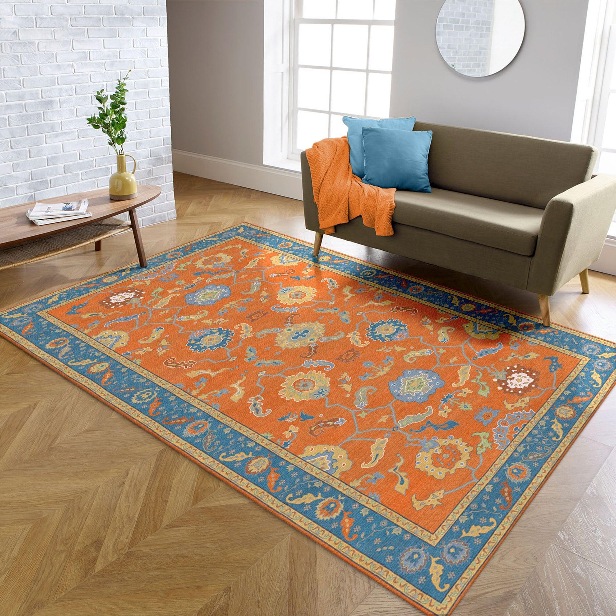 Luxury Hand-Tufted Wool, Hand Tufted Carpet Rug for Living Spaces | F-HT-038