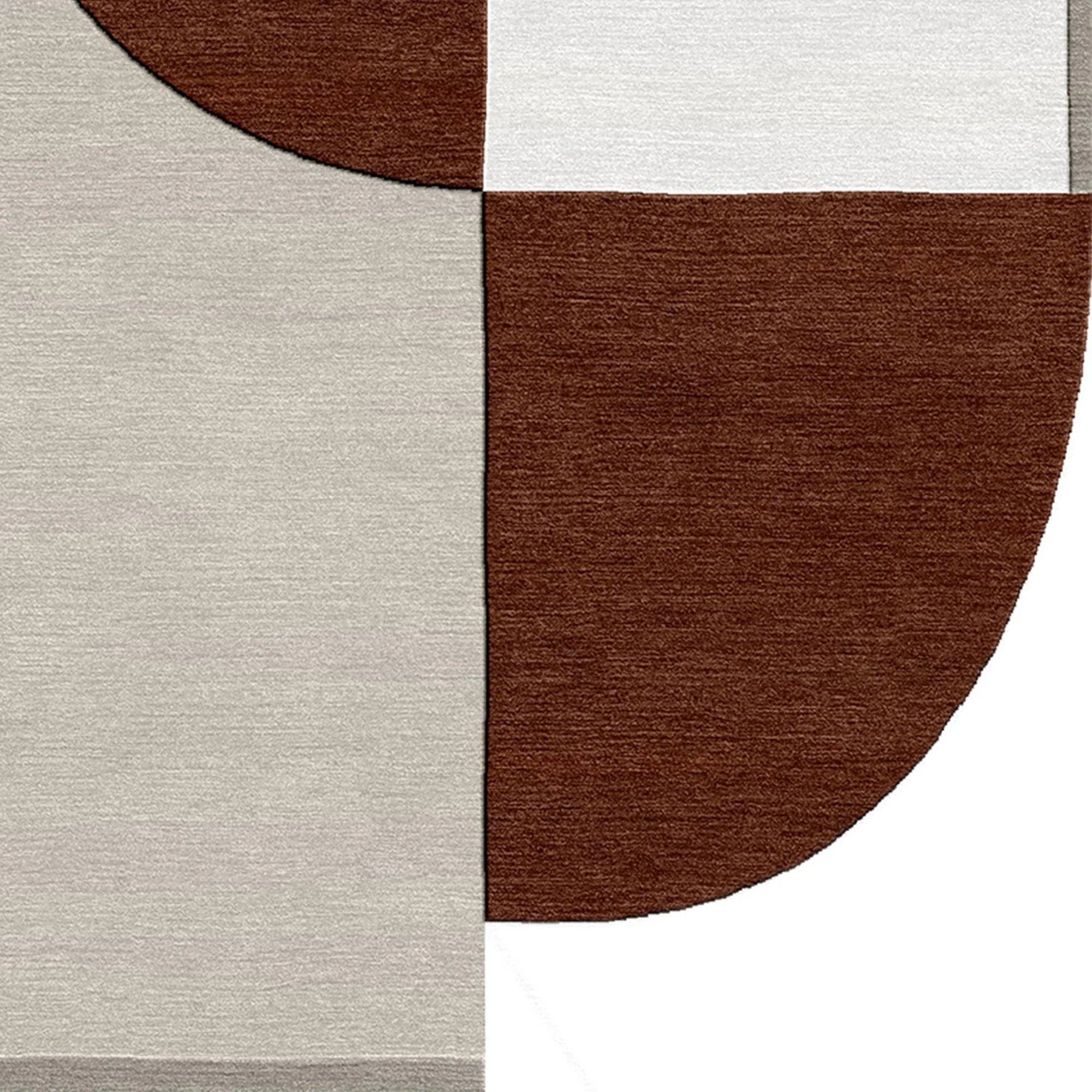 Modern Abstract Geometric Rug | F-HT-042