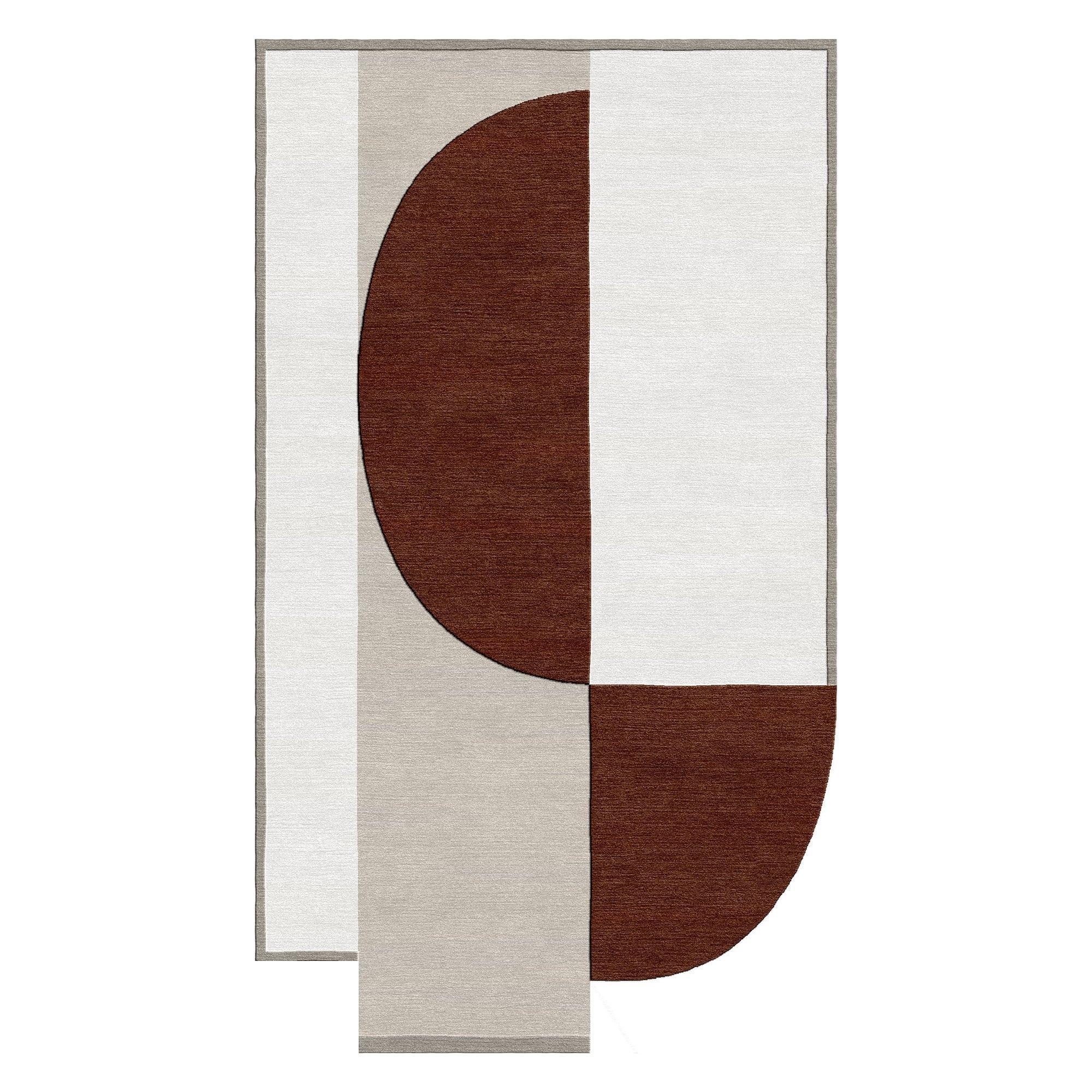 Modern Abstract Geometric Rug | F-HT-042
