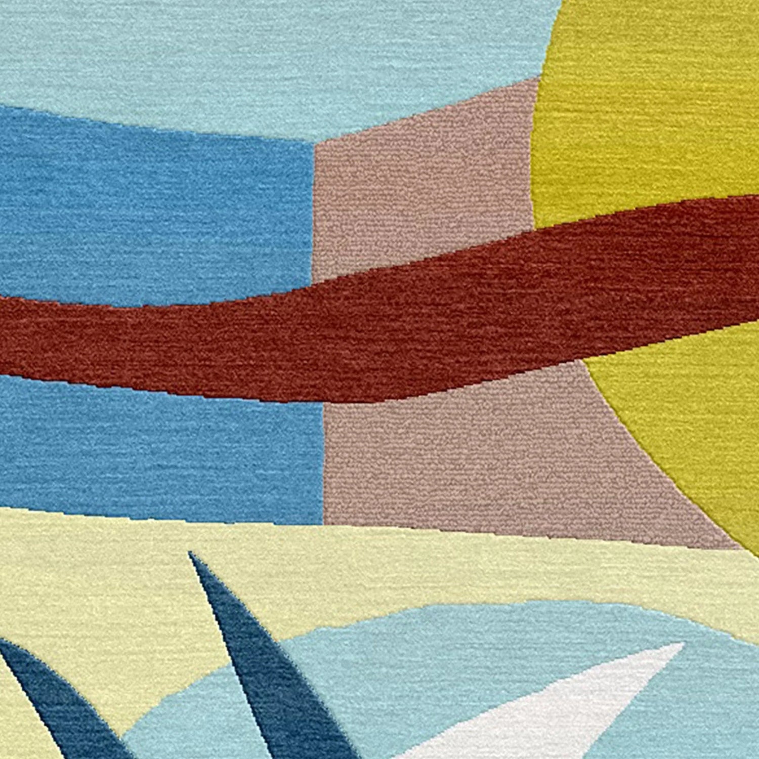 8a5a1e-8b.myshopify.com Abstract Multicolored Hand Tufted Carpet Rug for Living Spaces | F-HT-029