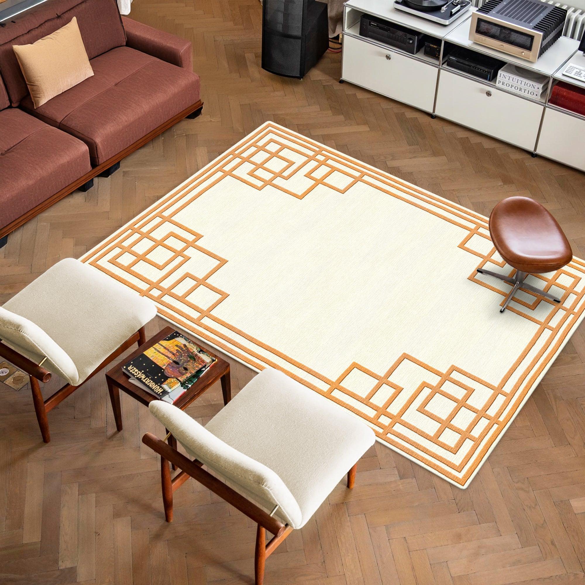 8a5a1e-8b.myshopify.com Aura Geometric Wool Rug for Living Spaces | F-HT-035