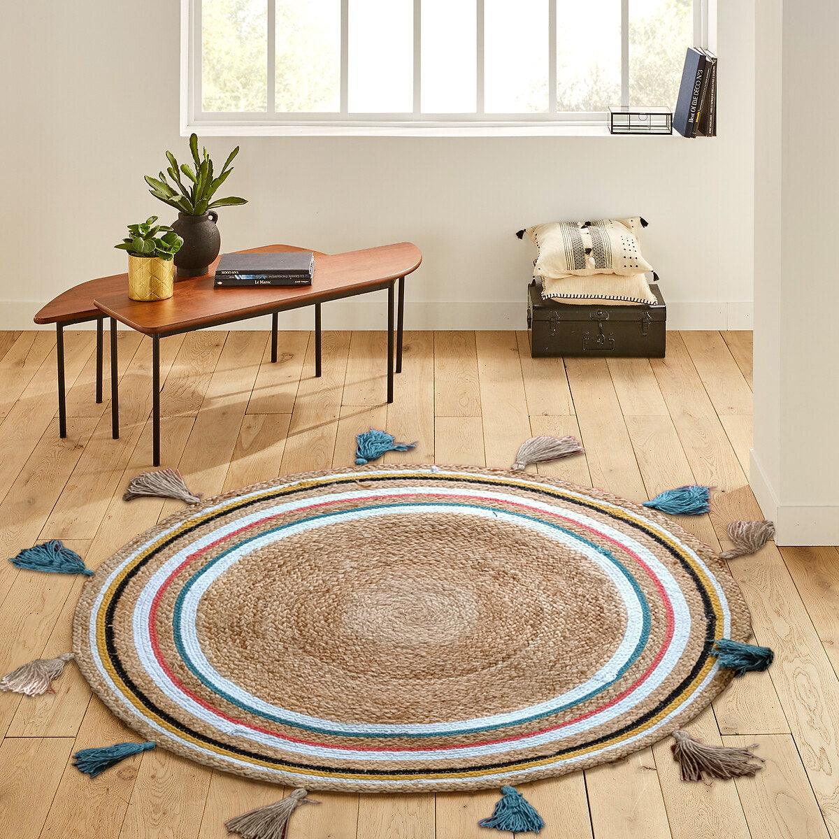 Handmade Jute Area Rug F-JU-002