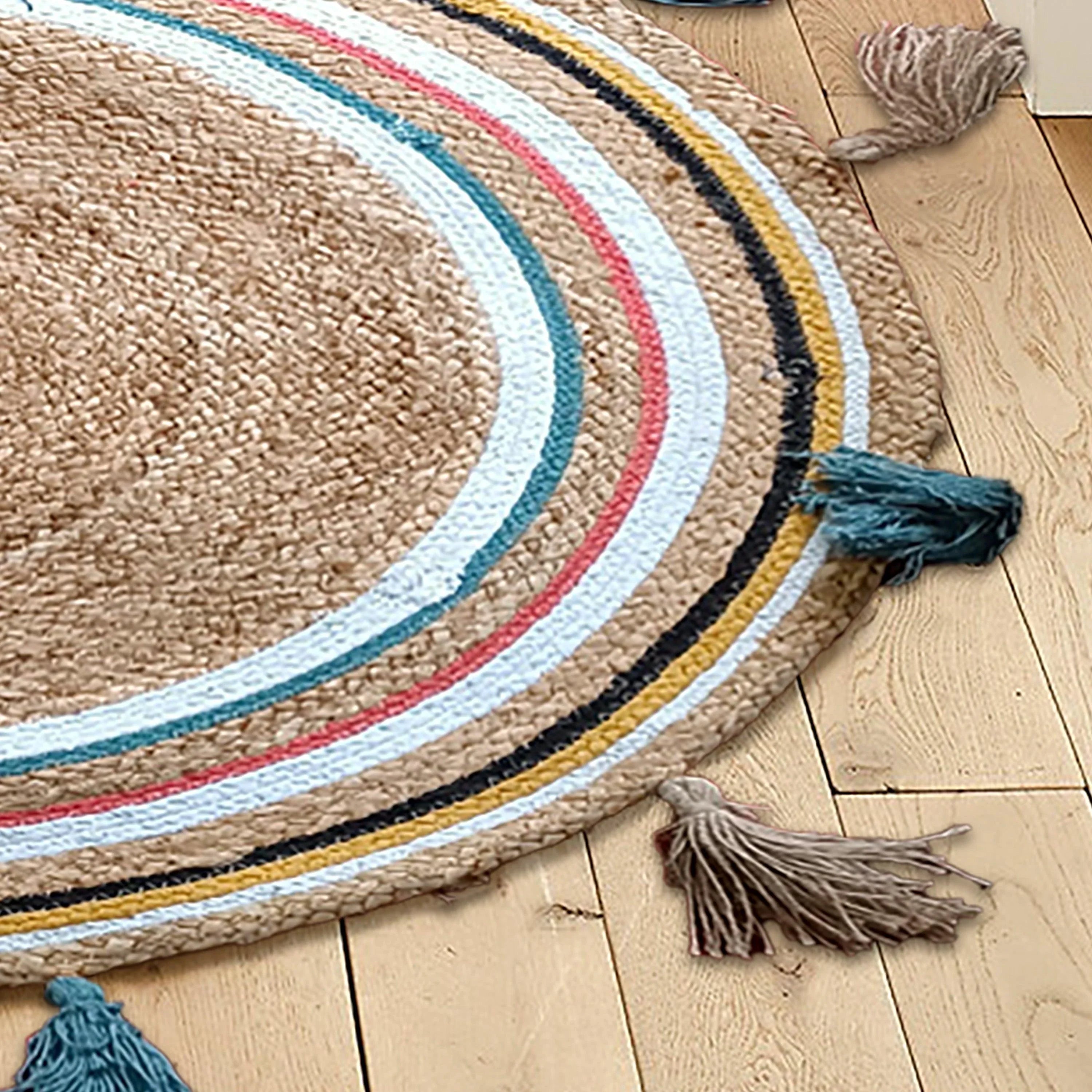 Handmade Jute Area Rug F-JU-002
