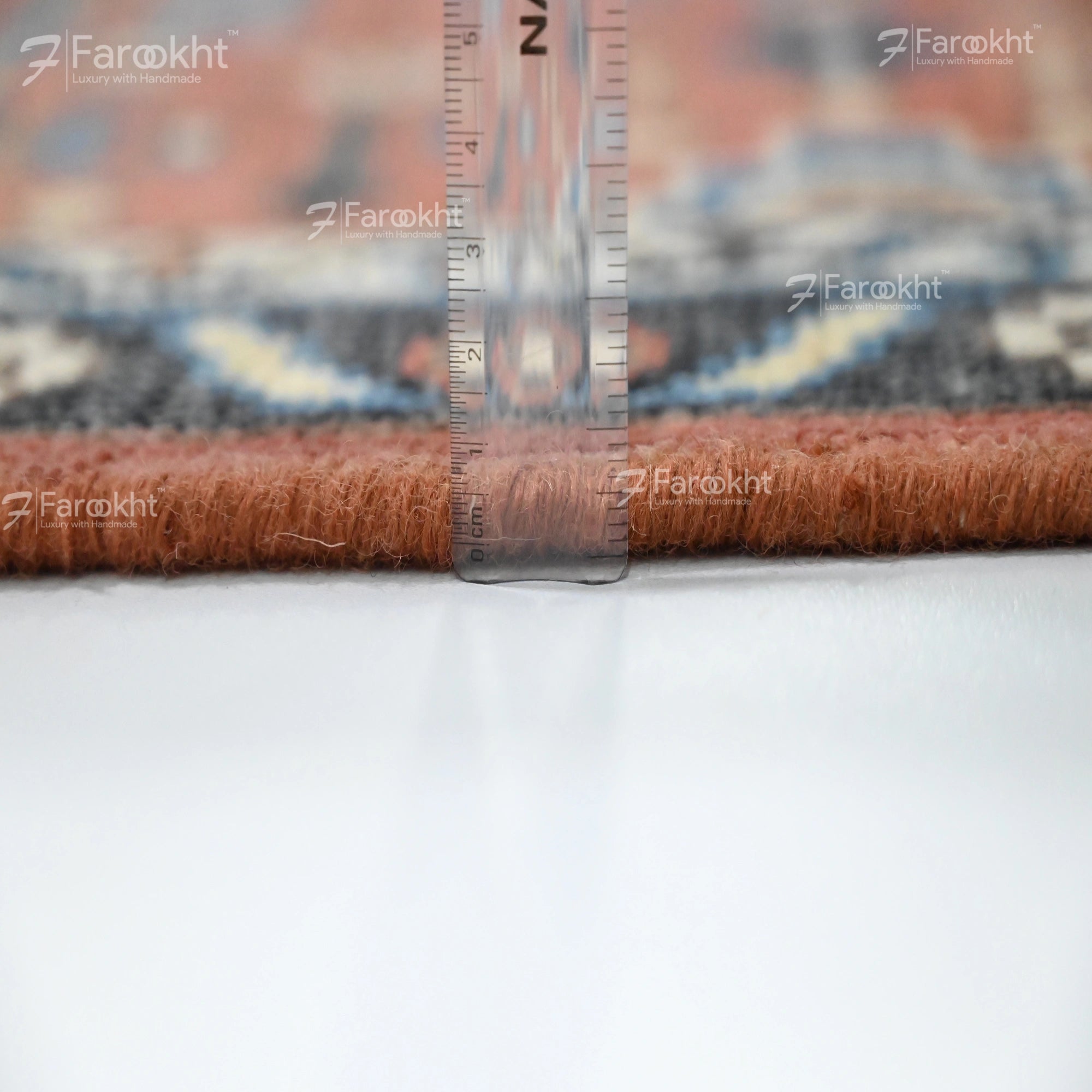 Hand Knotted Oushak Carpet and Rugs 06