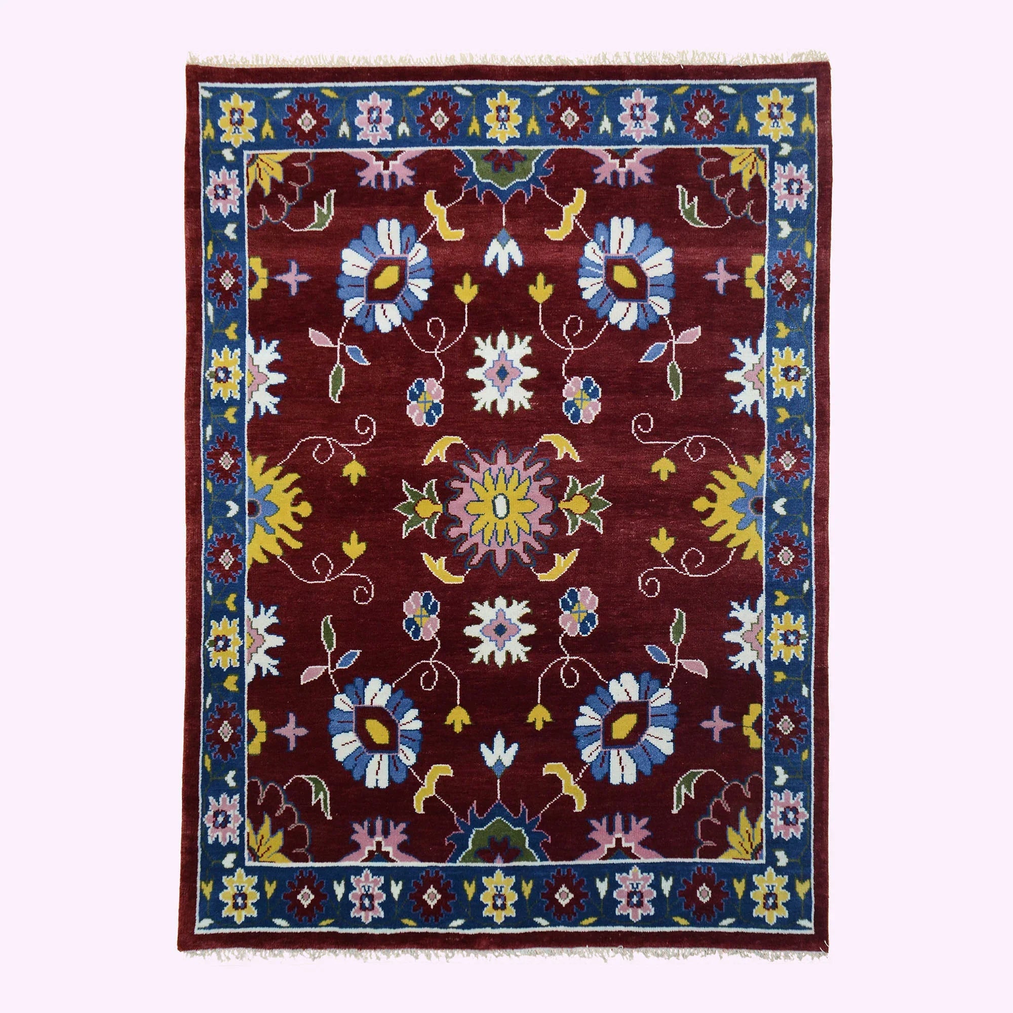 Oushak Rug-F-HKOU-016