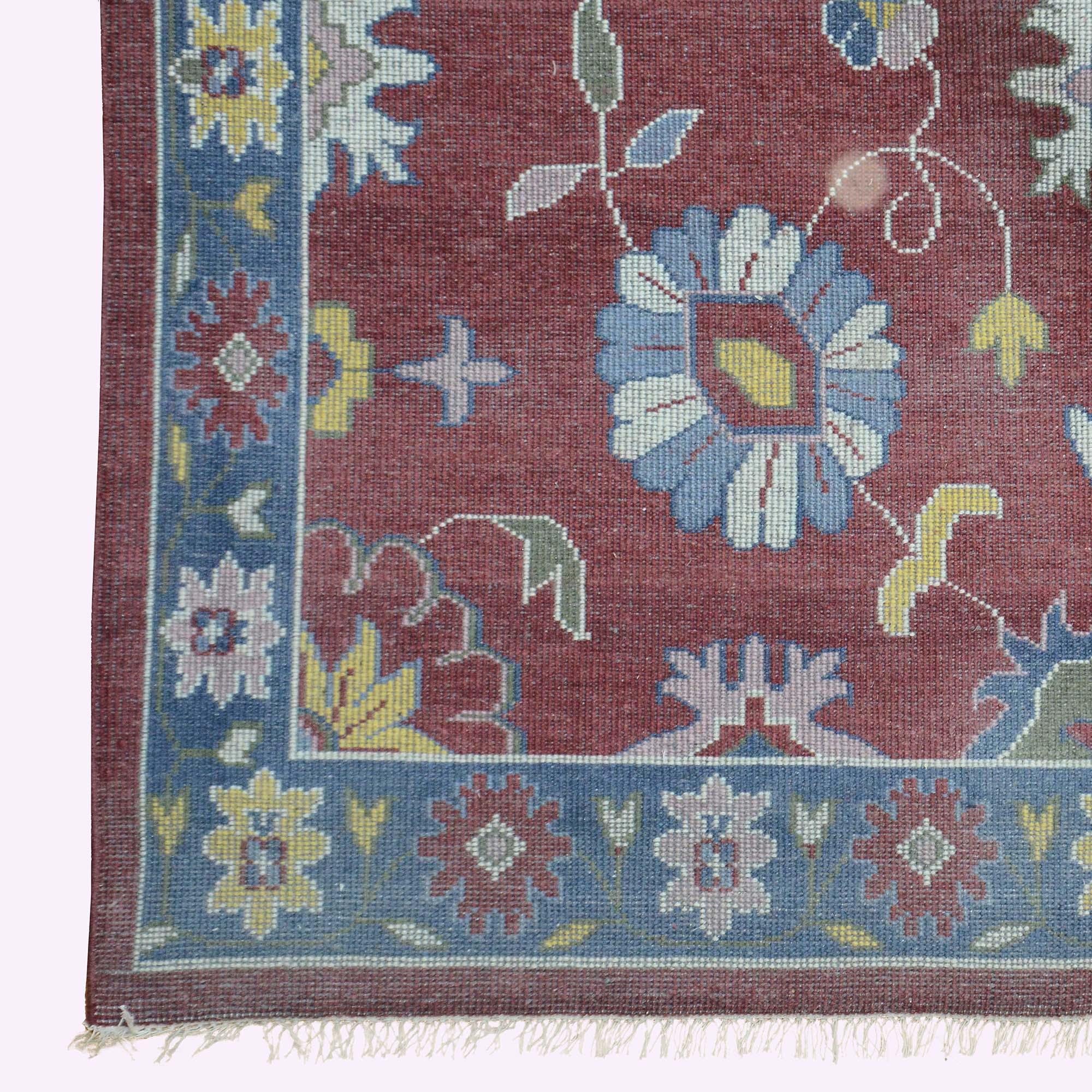 Oushak Rug-F-HKOU-016