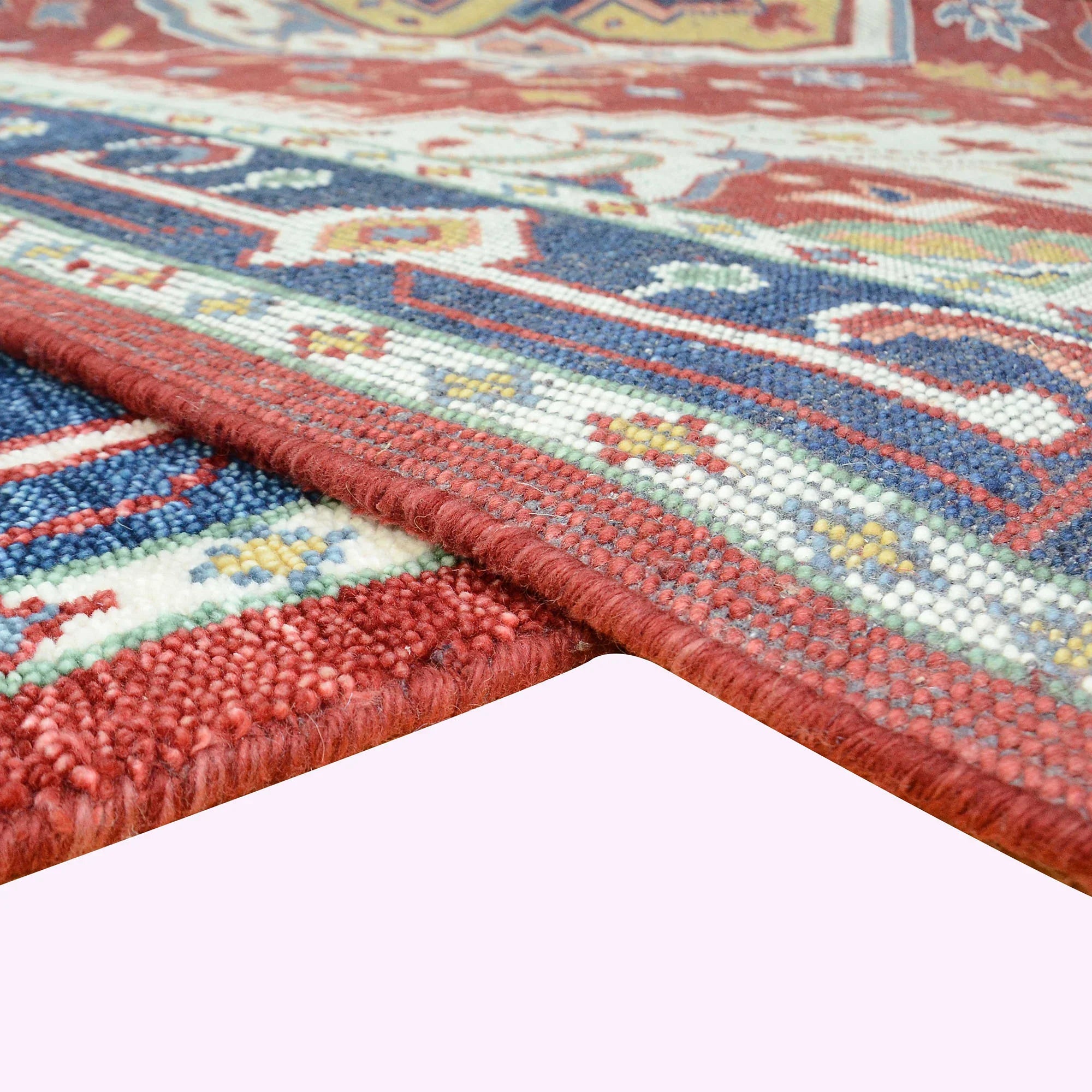 Hand-Knotted Oushak Rug F-HKOU-013