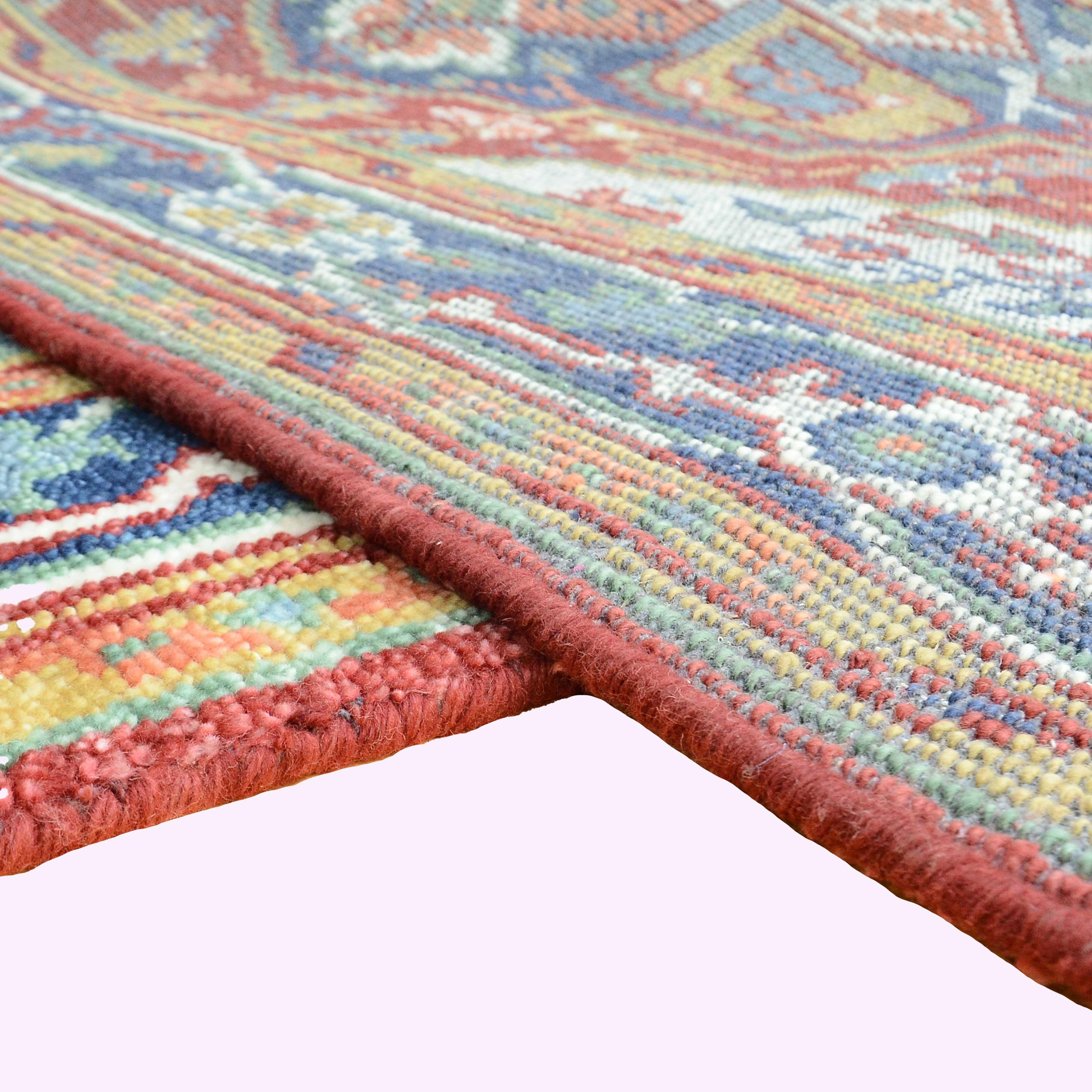 Hand Knotted Oushak Carpet and Rugs F-HKOU-004 d