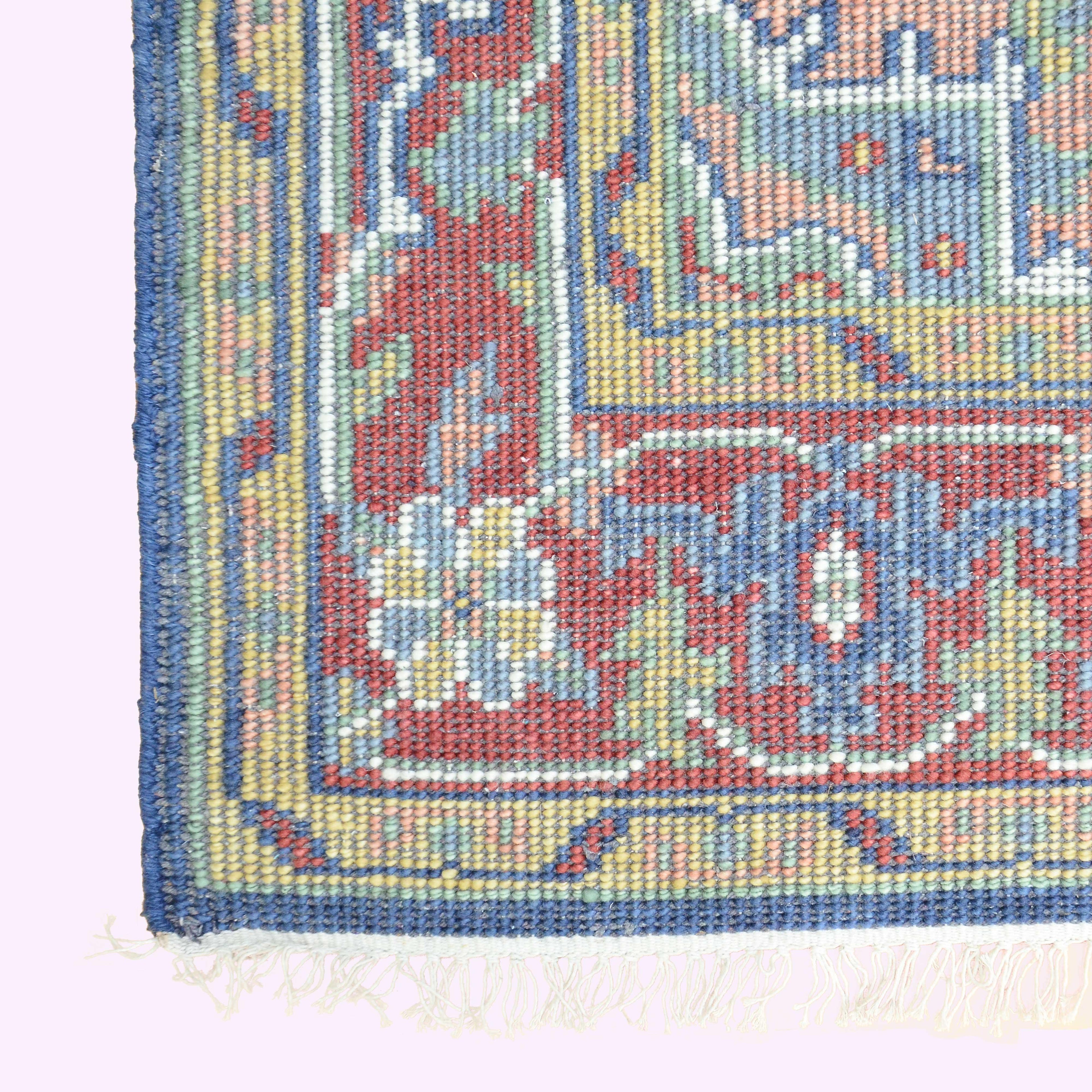 Hand Knotted Oushak Carpet and Rugs F-HKOU-005 c