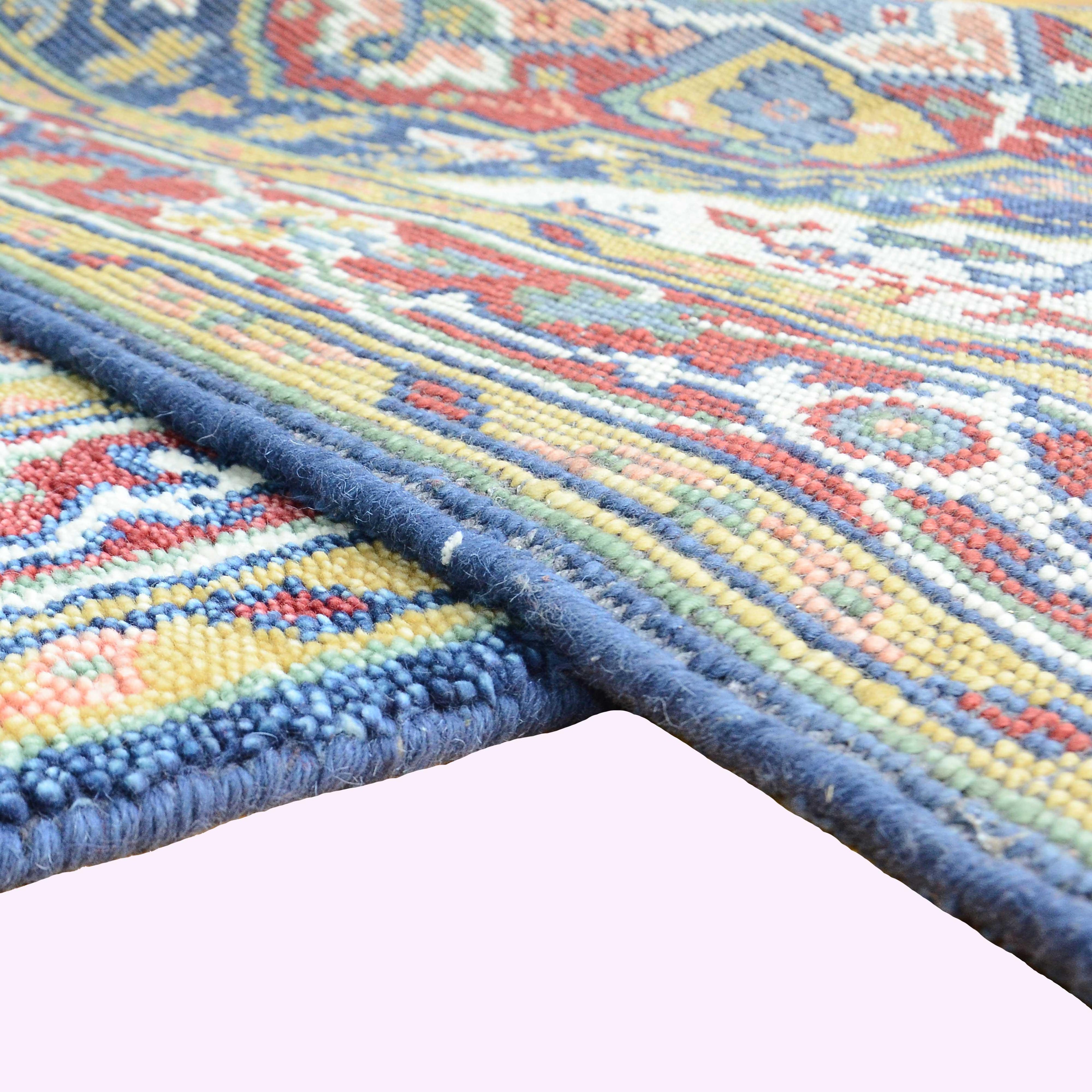 Hand Knotted Oushak Carpet and Rugs F-HKOU-005 d