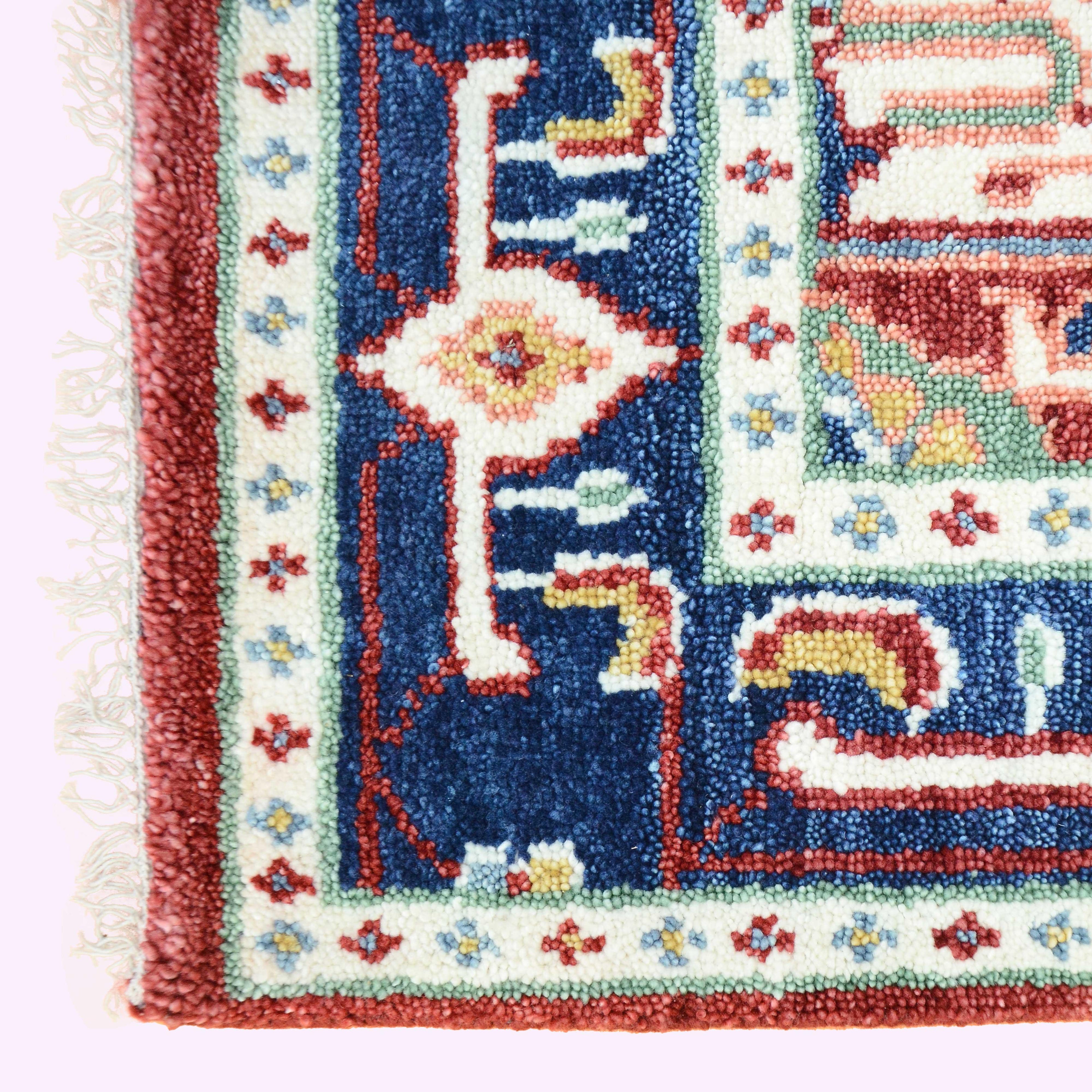Hand Knotted Oushak Carpet and Rugs F-HKOU-006 b
