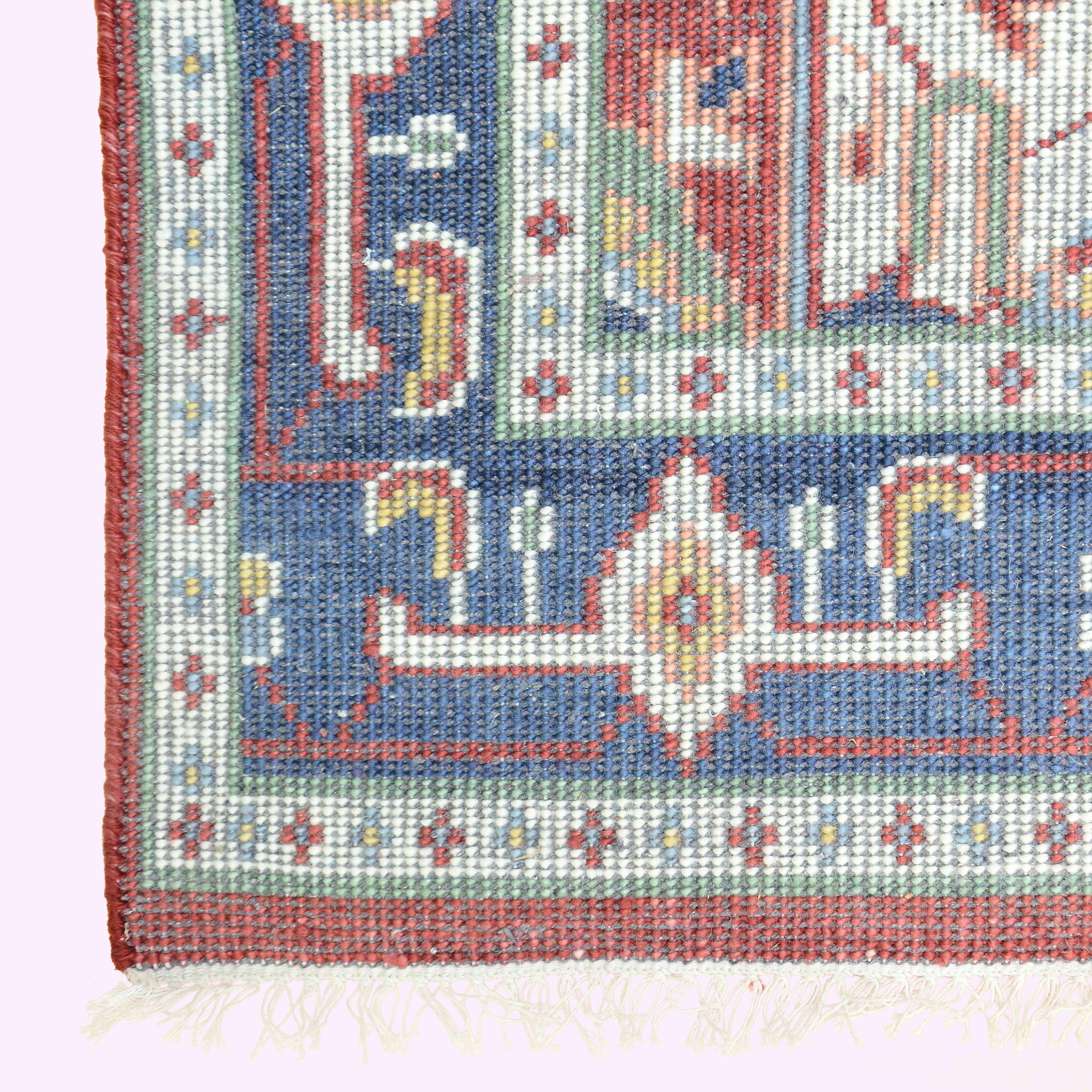 Hand Knotted Oushak Carpet and Rugs F-HKOU-006 c