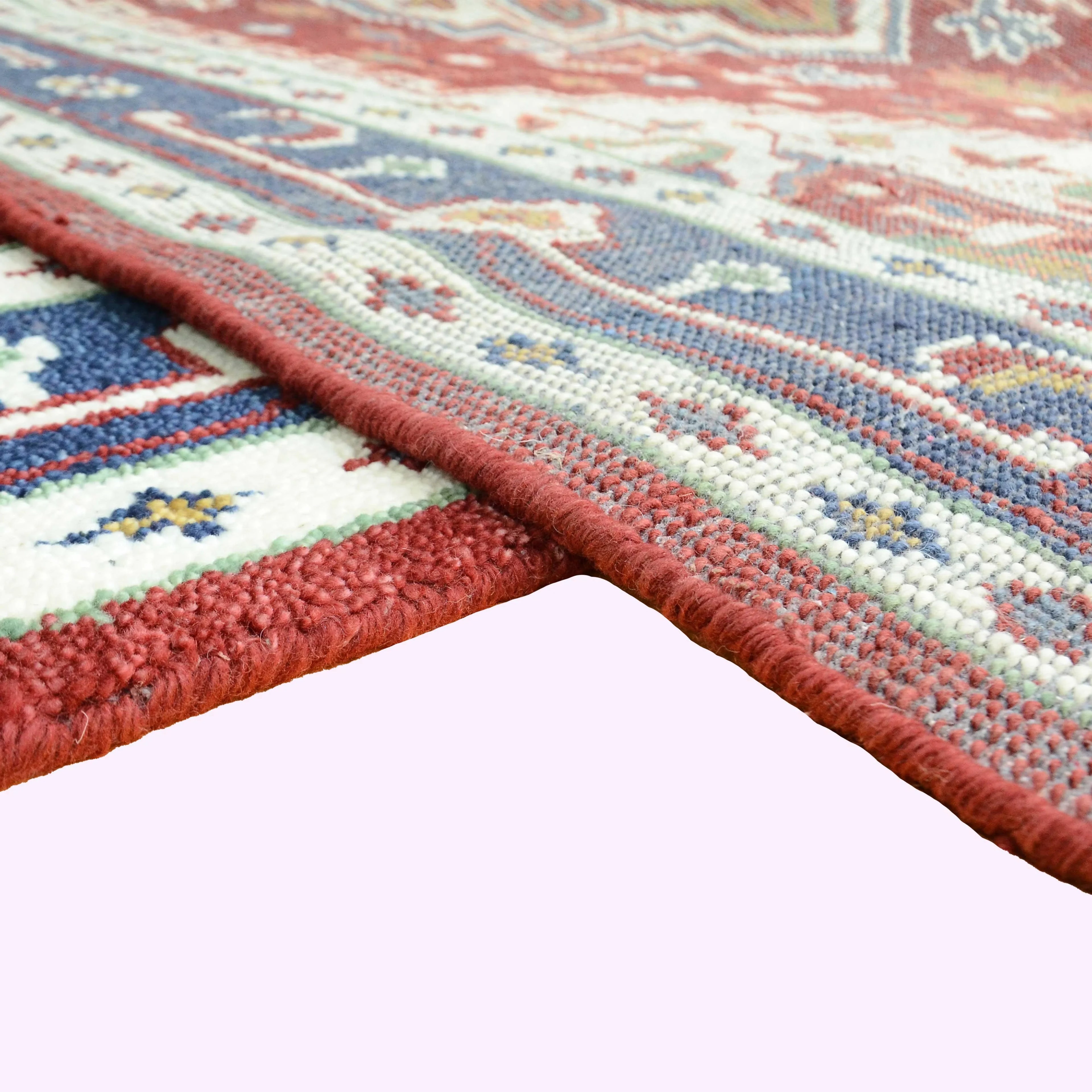 Hand Knotted Oushak Carpet and Rugs F-HKOU-009 d