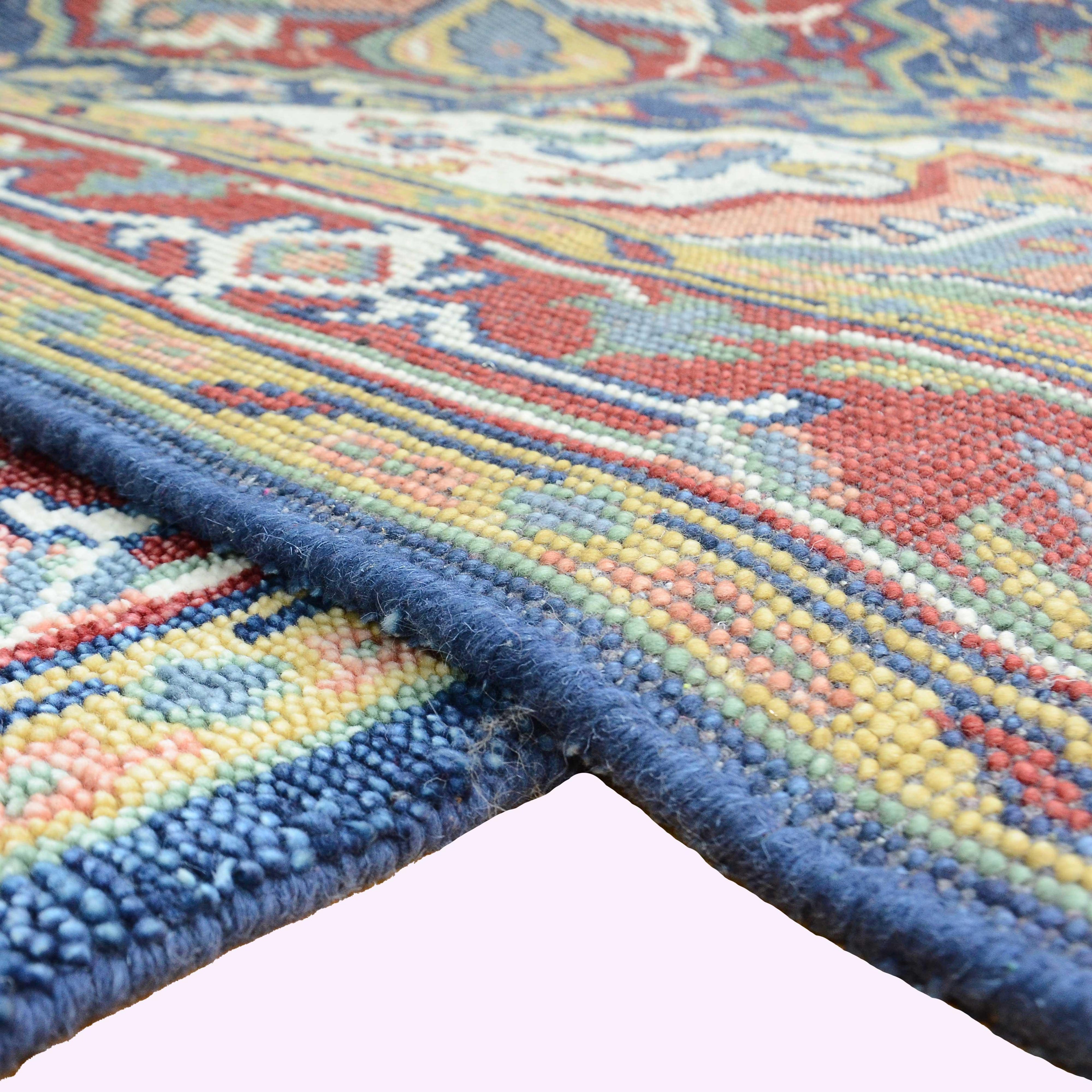 Hand Knotted Oushak Carpet and Rugs F-HKOU-010 d