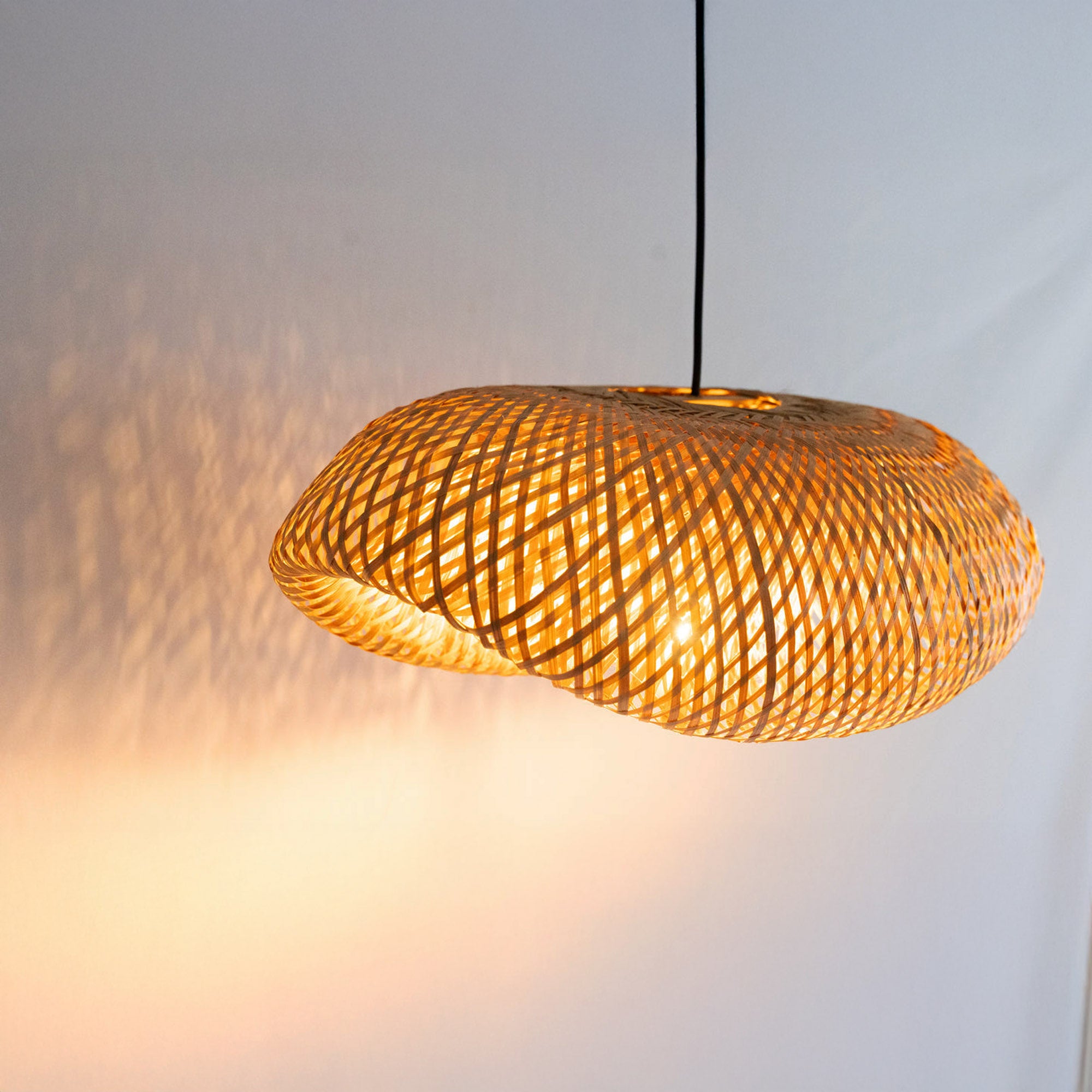 Handwoven Bamboo Lamp Shade FBLS0002