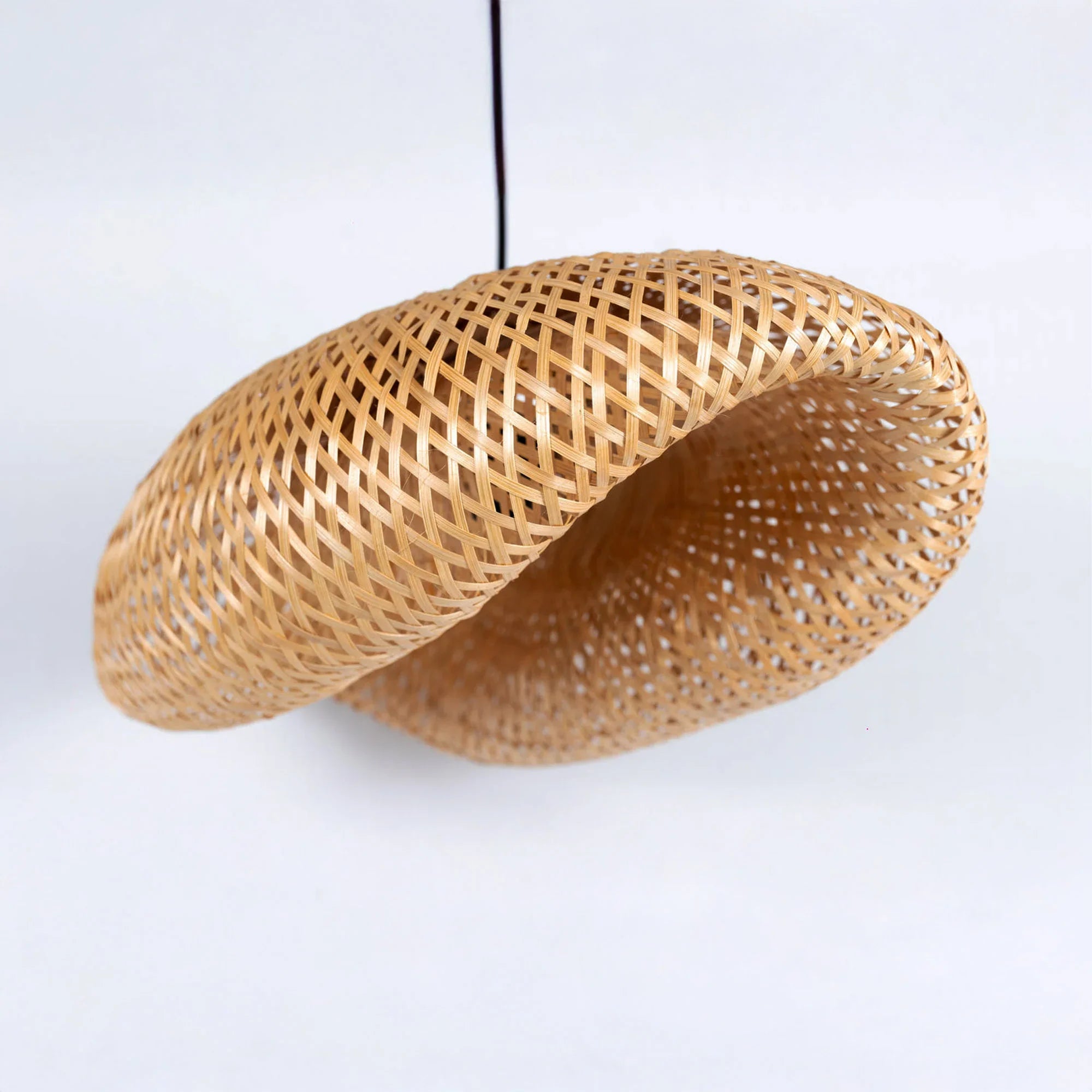 Handwoven Bamboo Lamp Shade FBLS0002B
