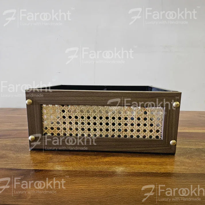 Handwoven Rattan Storage Basket , Rattan Multipurpose Basket