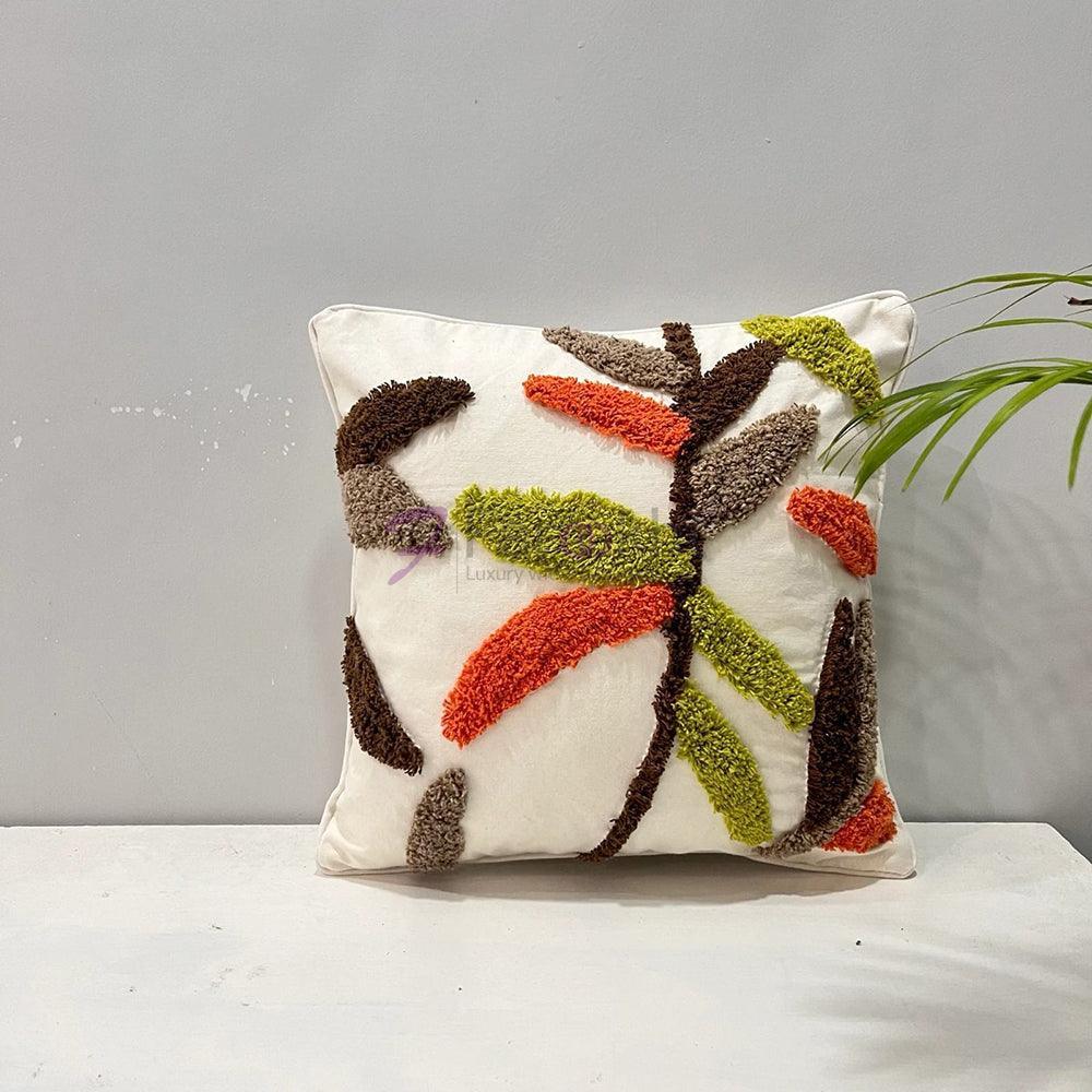 8a5a1e-8b.myshopify.com Handmade Cotton Tufted Cushion-Decorative Pillow For Sofa, Bed Or Lounge 16x16 inch | FCU0009