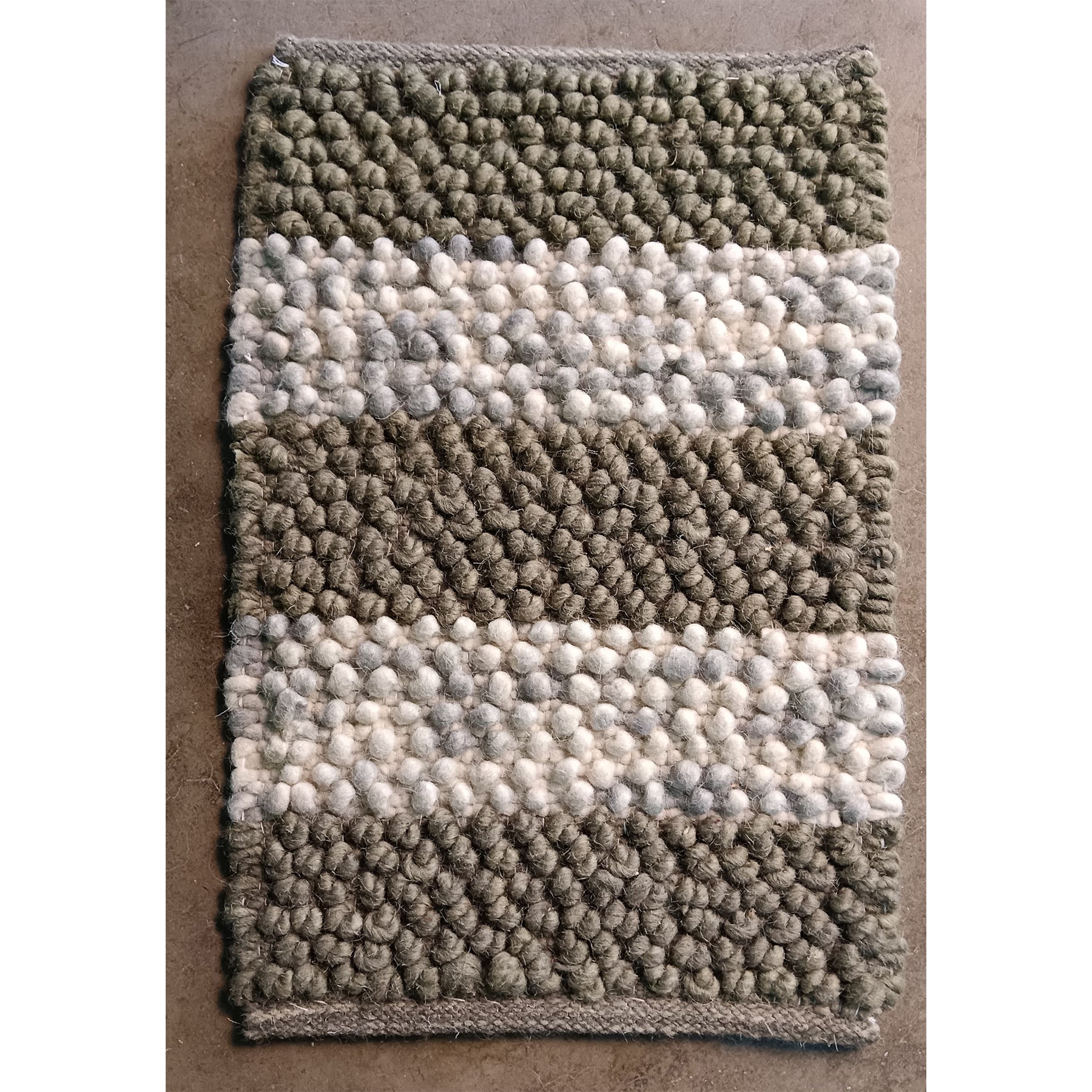 Handmade Wool Doormat 18x24 Inch – F-DM-01
