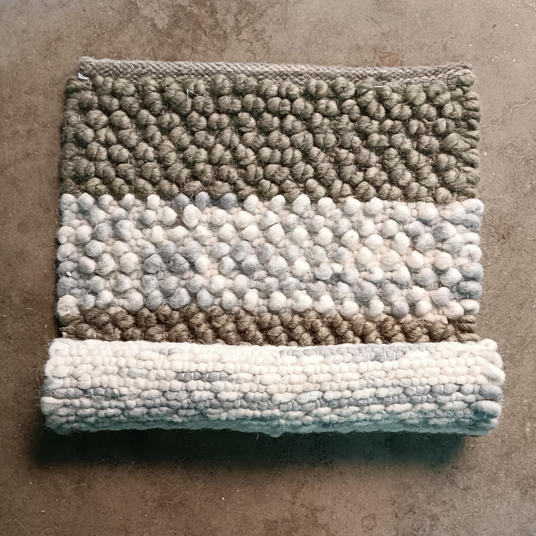 Handmade Wool Doormat 18x24 Inch – F-DM-01