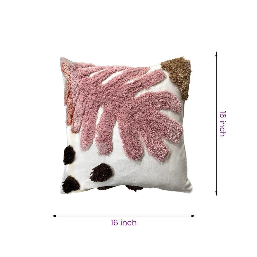 8a5a1e-8b.myshopify.com Handmade Cotton Tufted Cushion-Decorative Pillow For Sofa, Bed Or Lounge 16x16 inch | FCU0012