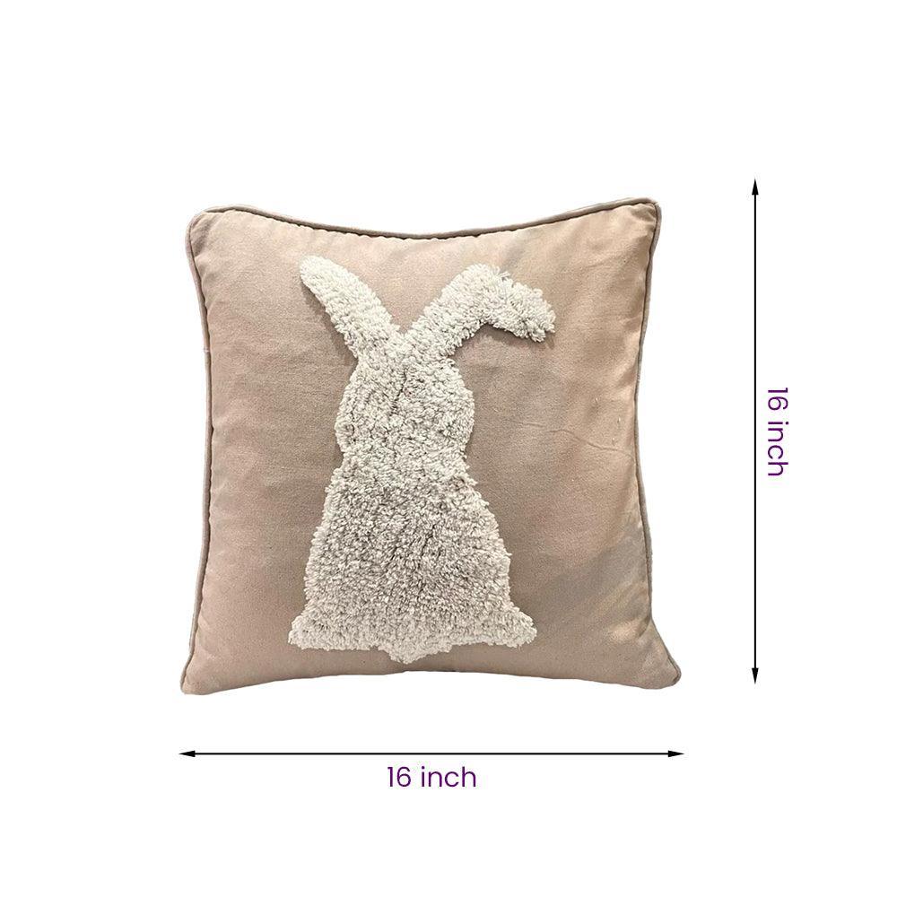 8a5a1e-8b.myshopify.com Handmade Cotton Tufted Cushion-Decorative Pillow For Sofa, Bed Or Lounge 16x16 inch | FCU0013