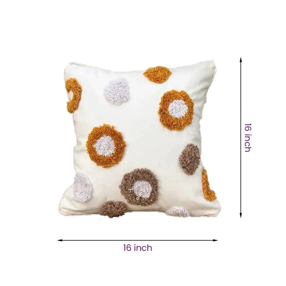 8a5a1e-8b.myshopify.com Handmade Cotton Tufted Cushion-Decorative Pillow For Sofa, Bed Or Lounge 16x16 inch | FCU0008