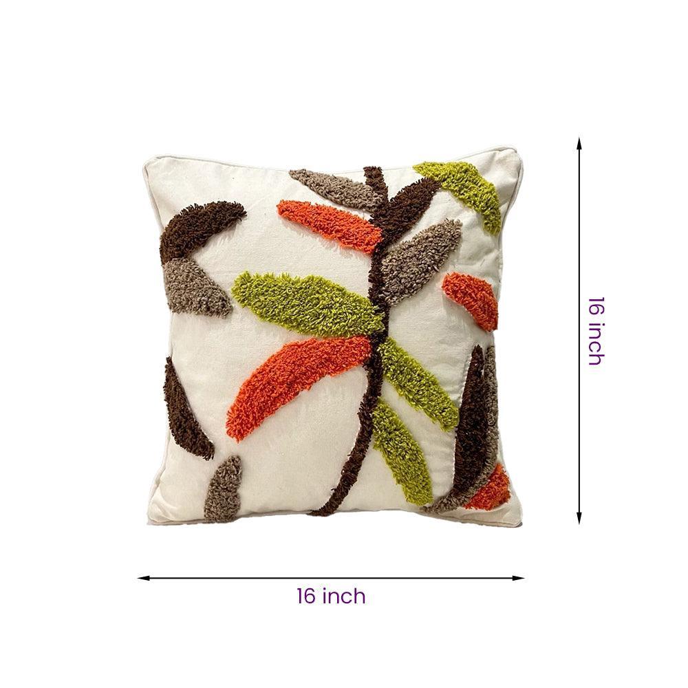 8a5a1e-8b.myshopify.com Handmade Cotton Tufted Cushion-Decorative Pillow For Sofa, Bed Or Lounge 16x16 inch | FCU0009