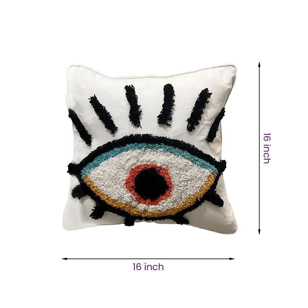8a5a1e-8b.myshopify.com Handmade Cotton Tufted Cushion-Decorative Pillow For Sofa, Bed Or Lounge 16x16 inch | FCU0018