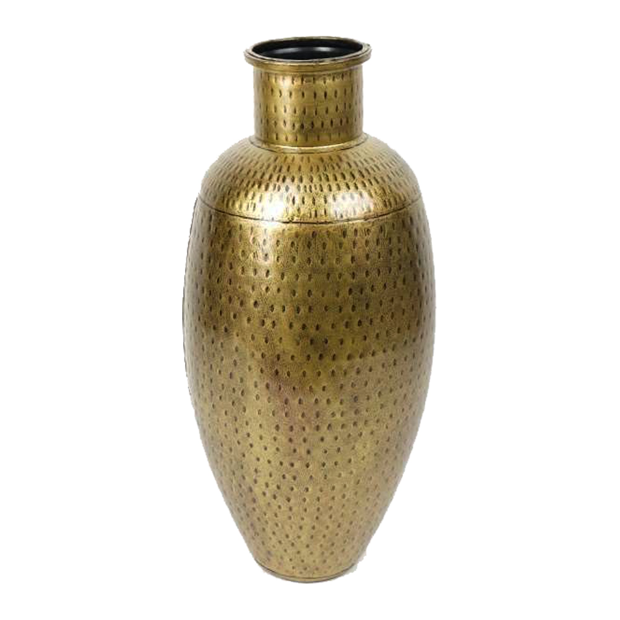 Small Iron Flower Vase – Rustic Handcrafted Metal Floral Base for Home Décor