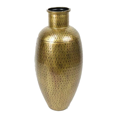 Small Iron Flower Vase – Rustic Handcrafted Metal Floral Base for Home Décor