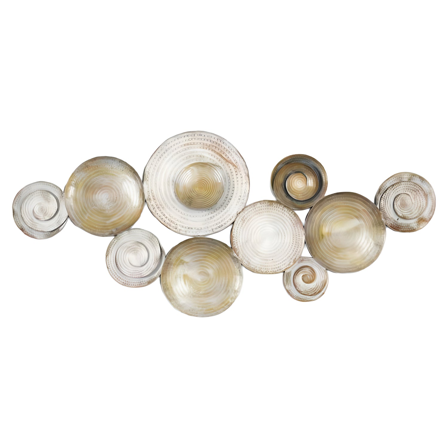 White Circle Dome Sculpture – Minimalist Modern Decor for Home, Office &amp; Gallery Spaces