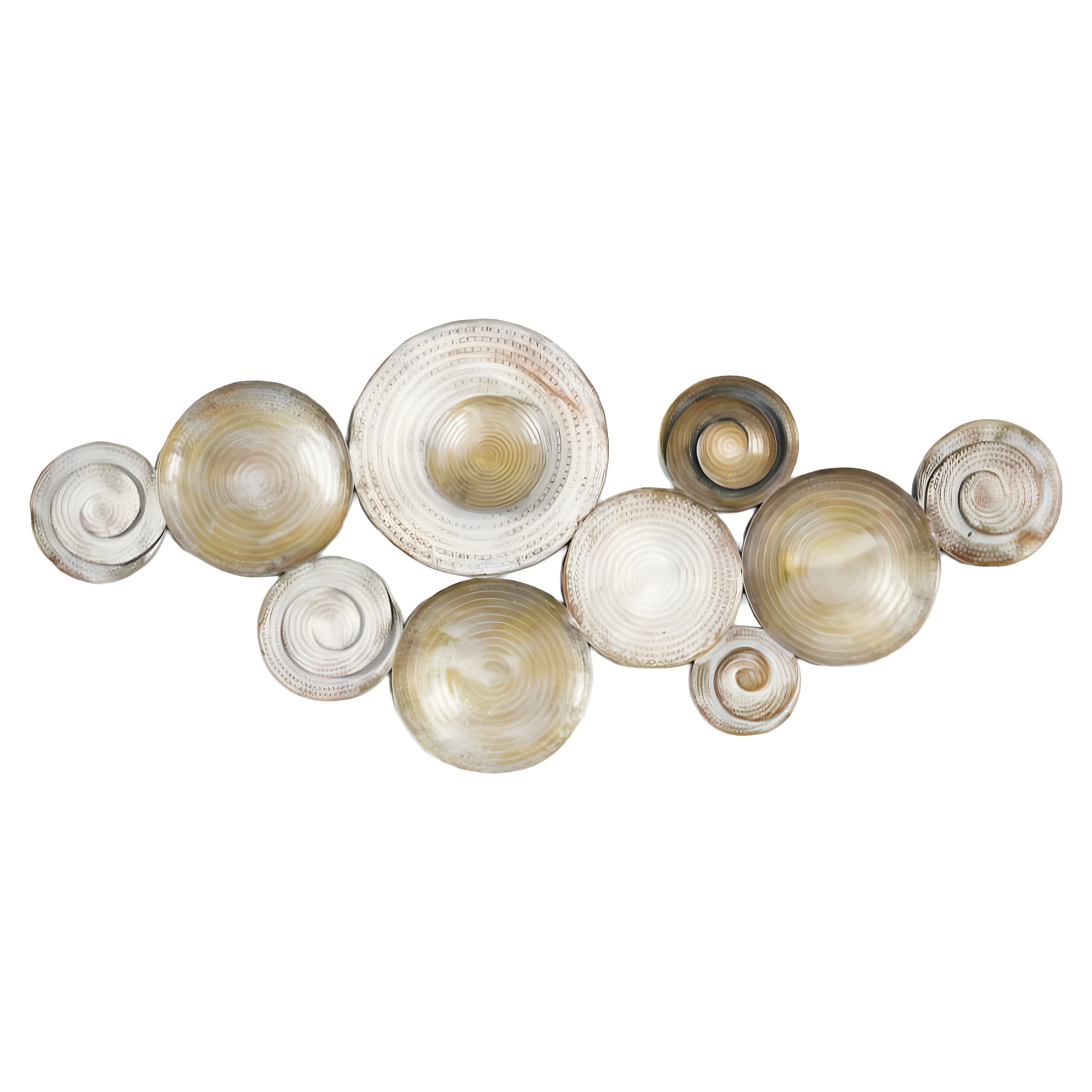 White Circle Dome Sculpture – Minimalist Modern Decor for Home, Office &amp; Gallery Spaces