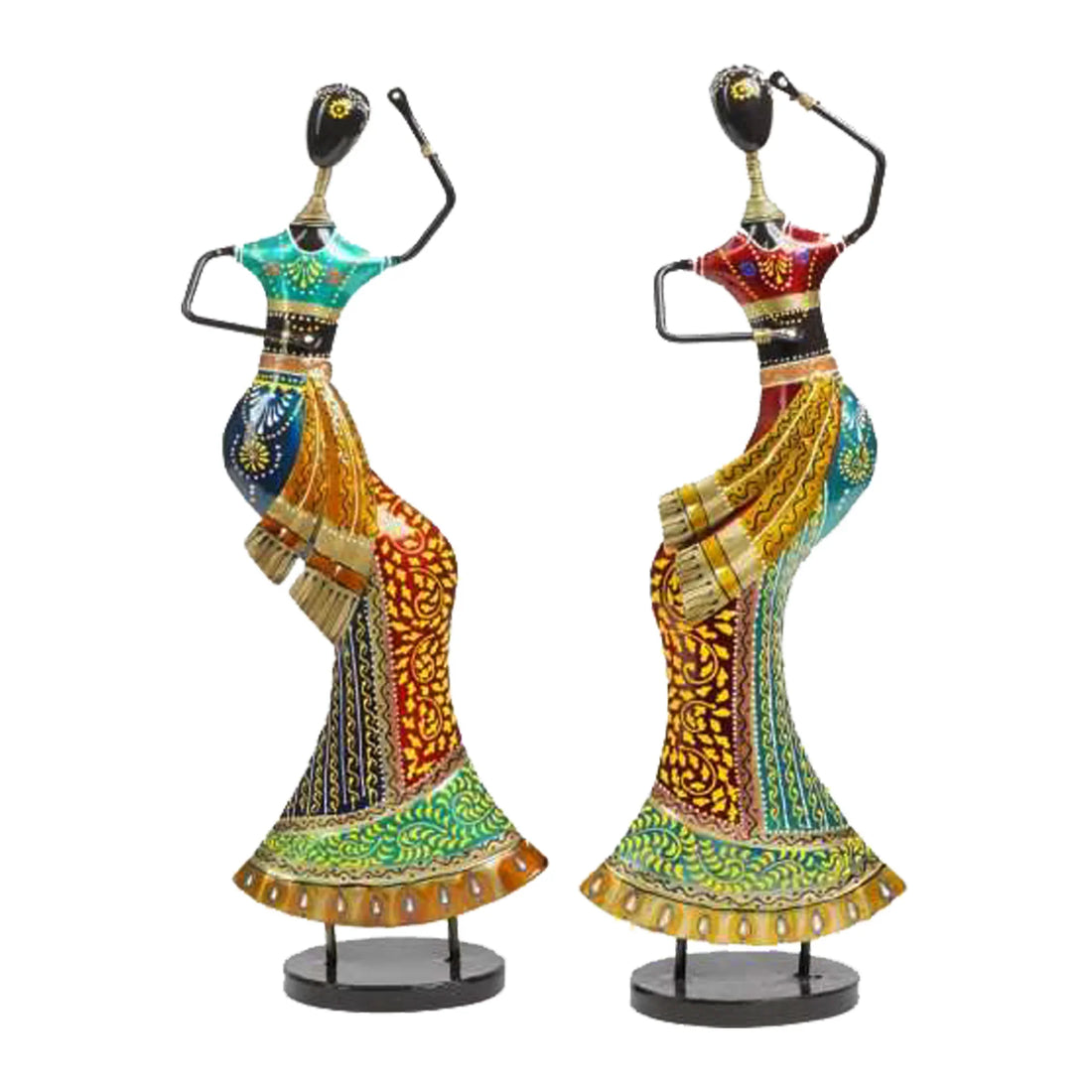 Iron Dancing Lady – Handcrafted Metal Art Sculpture for Home Décor