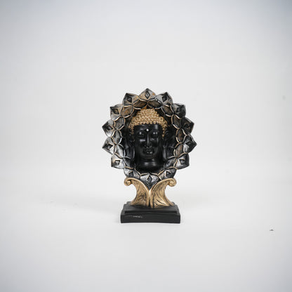 Flower Golden Buddha Statue – Radiate Peace &amp; Prosperity
