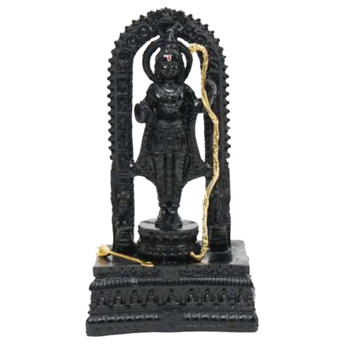 Ram Lala Idol – 8&quot; Divine Murti for Home Temple &amp; Gifting