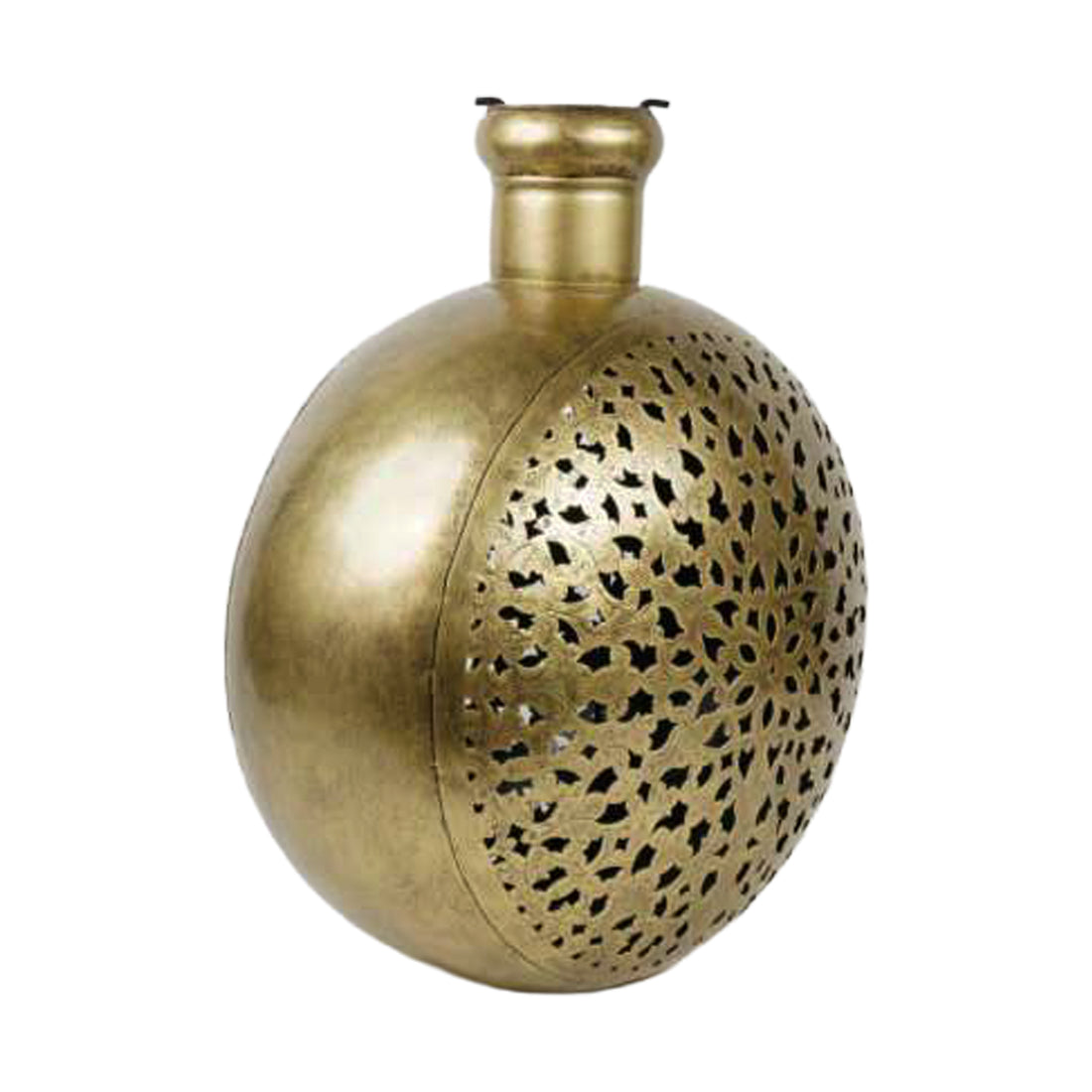 24&quot; Metal Kudiya Tealight Holder – Decorative Wall Hanging Candle Stand