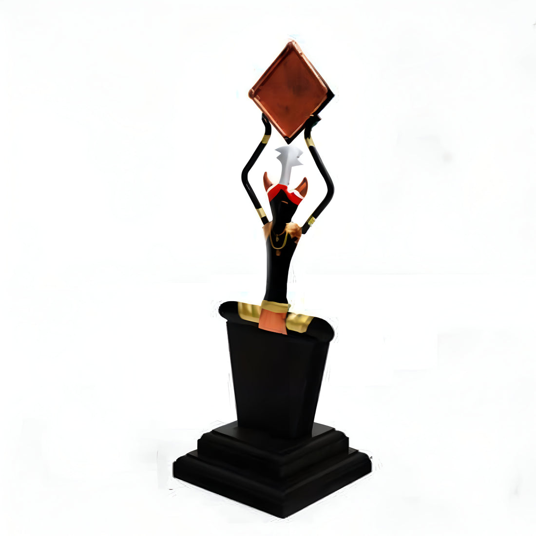 Chip Holding Man Figurine – Quirky Decorative Bowl Holder for Snacks &amp; Keys