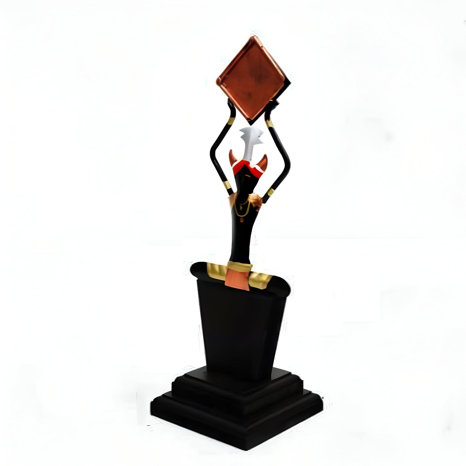 Chip Holding Man Figurine – Quirky Decorative Bowl Holder for Snacks &amp; Keys