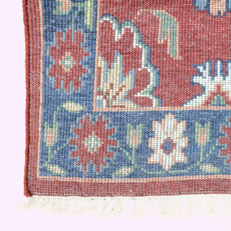 Farookht Turkish Muted Rug Handmade Wool Rug Vintage Rug Neutral Premium Hand-Knotted Modern Oushak Rug Premium Wool Turkish rug | 5ftx8ft | F-HKOU-003