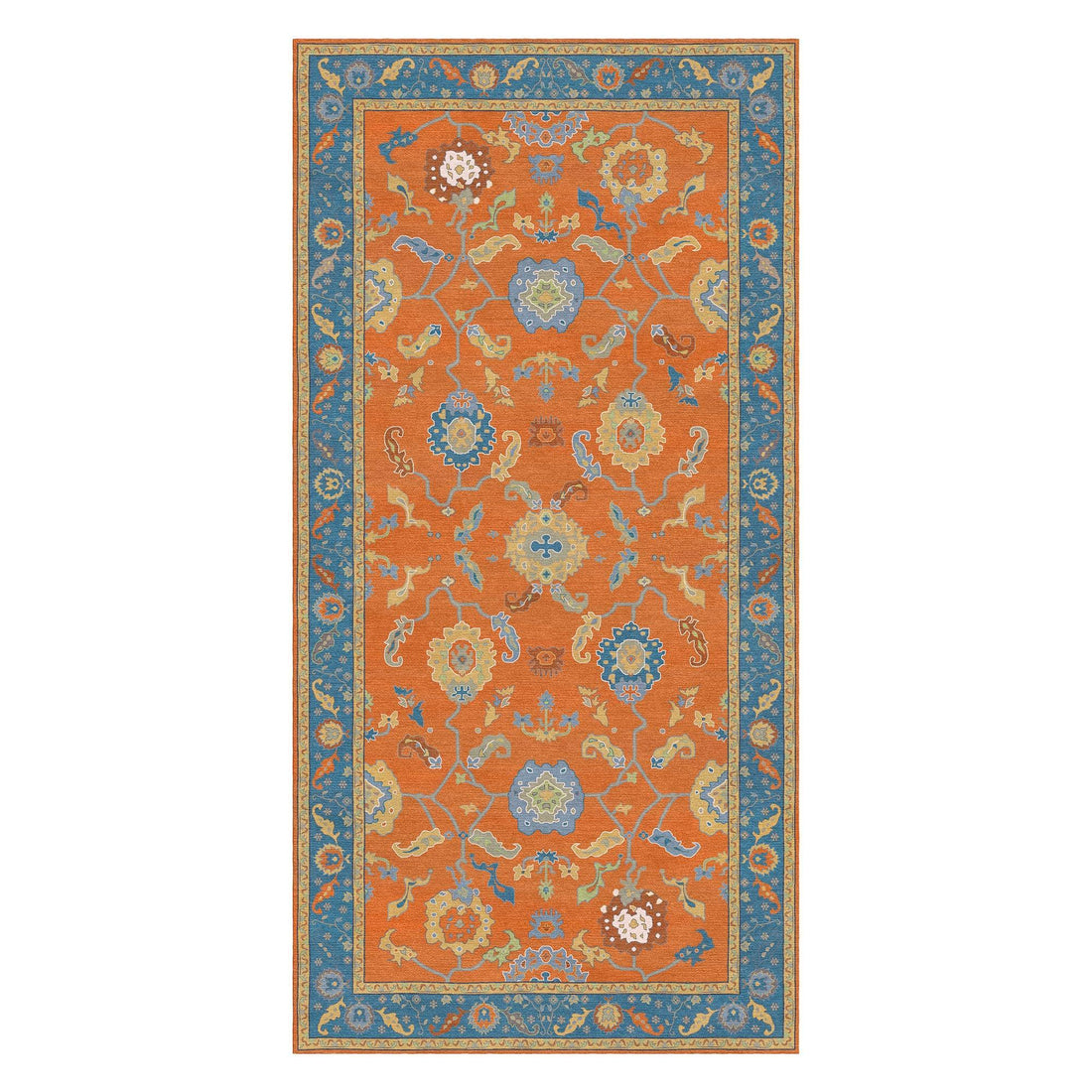 Luxury Hand-Tufted Wool, Hand Tufted Carpet Rug for Living Spaces | F-HT-038