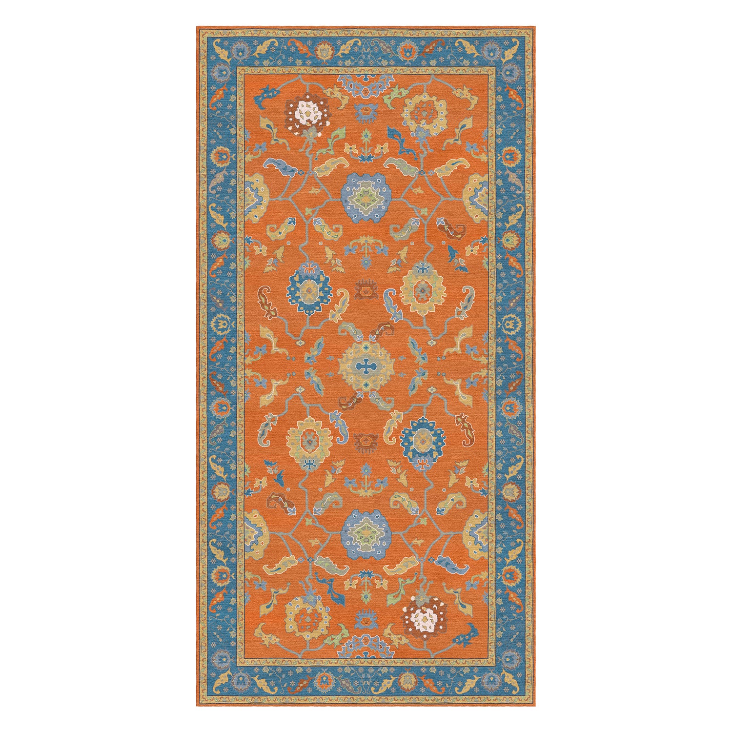 Hand Tufted Carpet Rug for Living Spaces | F-HT-038